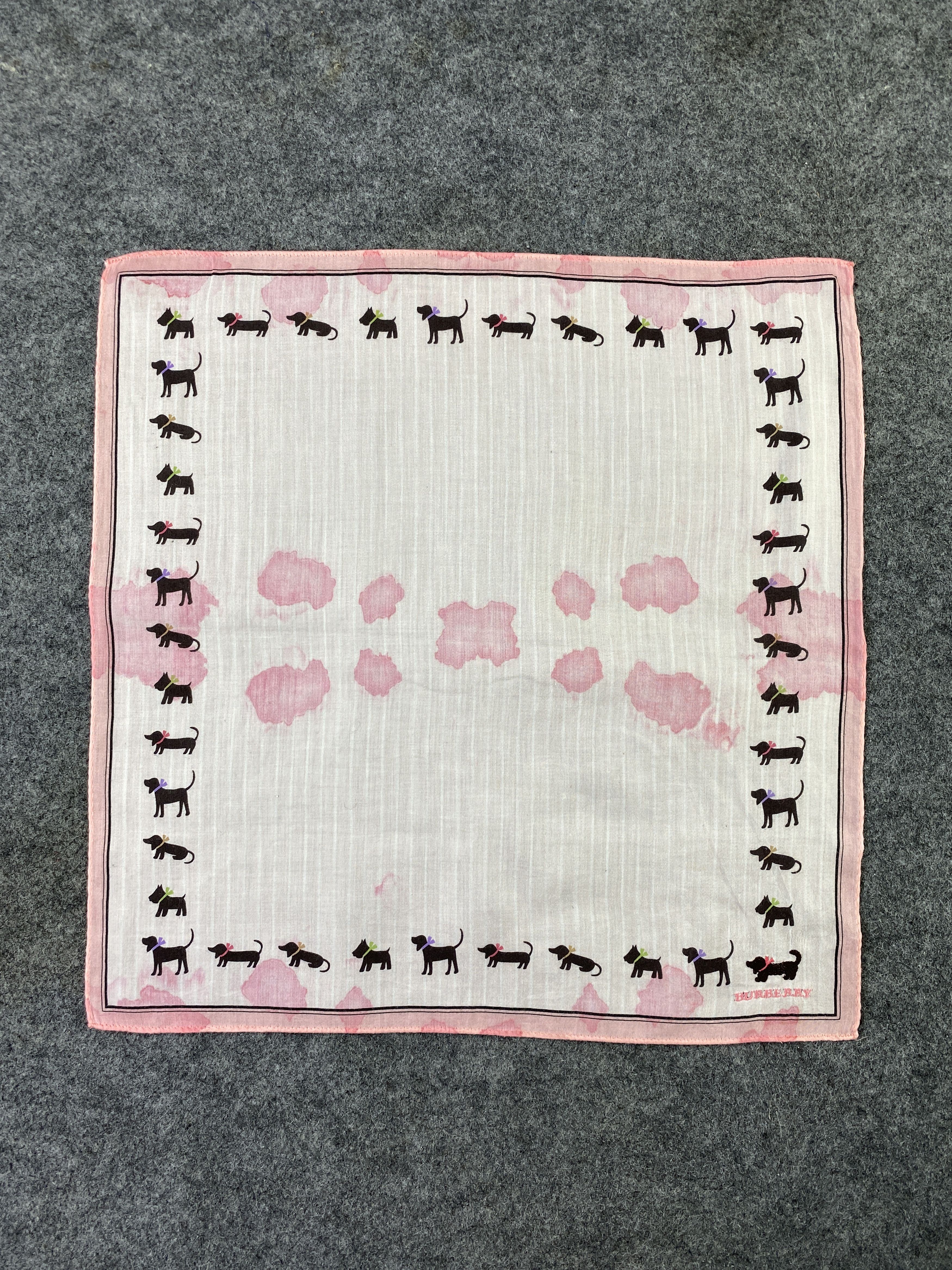 Burberry Burberry Handkerchief / Bandana / Neckerchief-B458 Size ONE SIZE - 3 Thumbnail