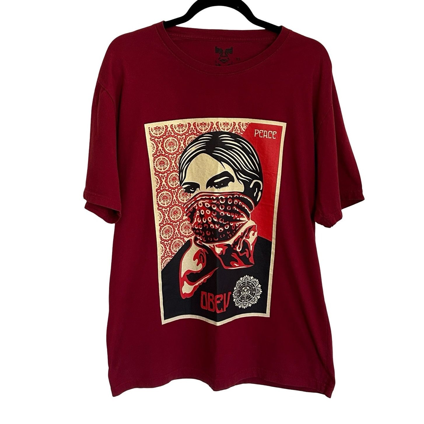 Obey VTG 2005 OBEY "Zapatista Woman" Graphic Tee XL USA Rare Size US XL / EU 56 / 4 - 1 Thumbnail