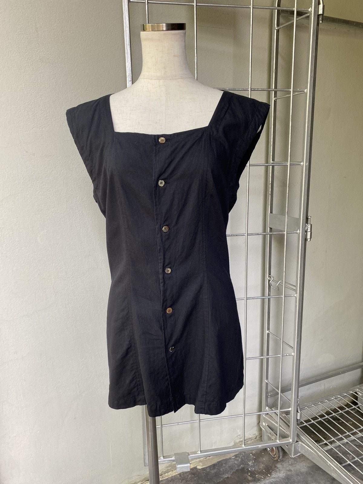 Comme des Garcons Comme des Garcons vintage black blouse Size ONE SIZE - 15 Thumbnail