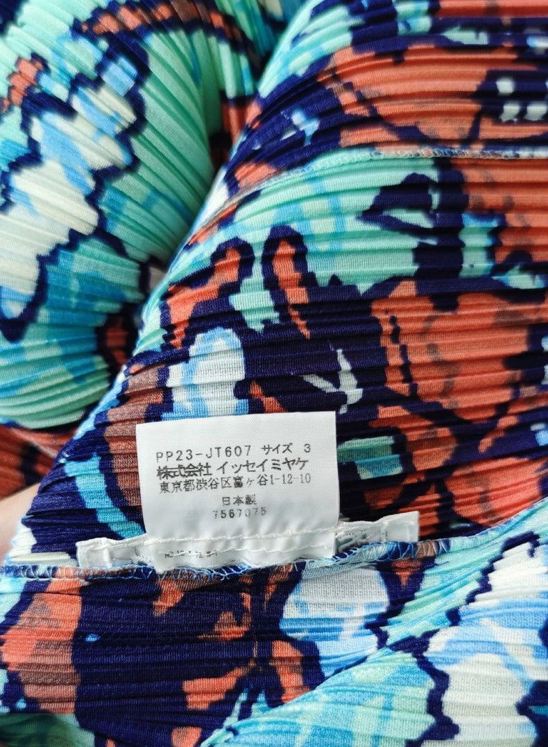 Issey Miyake Issey Miyake size:3 Blue bestseller North American map dre Size M / US 6-8 / IT 42-44 - 6 Thumbnail