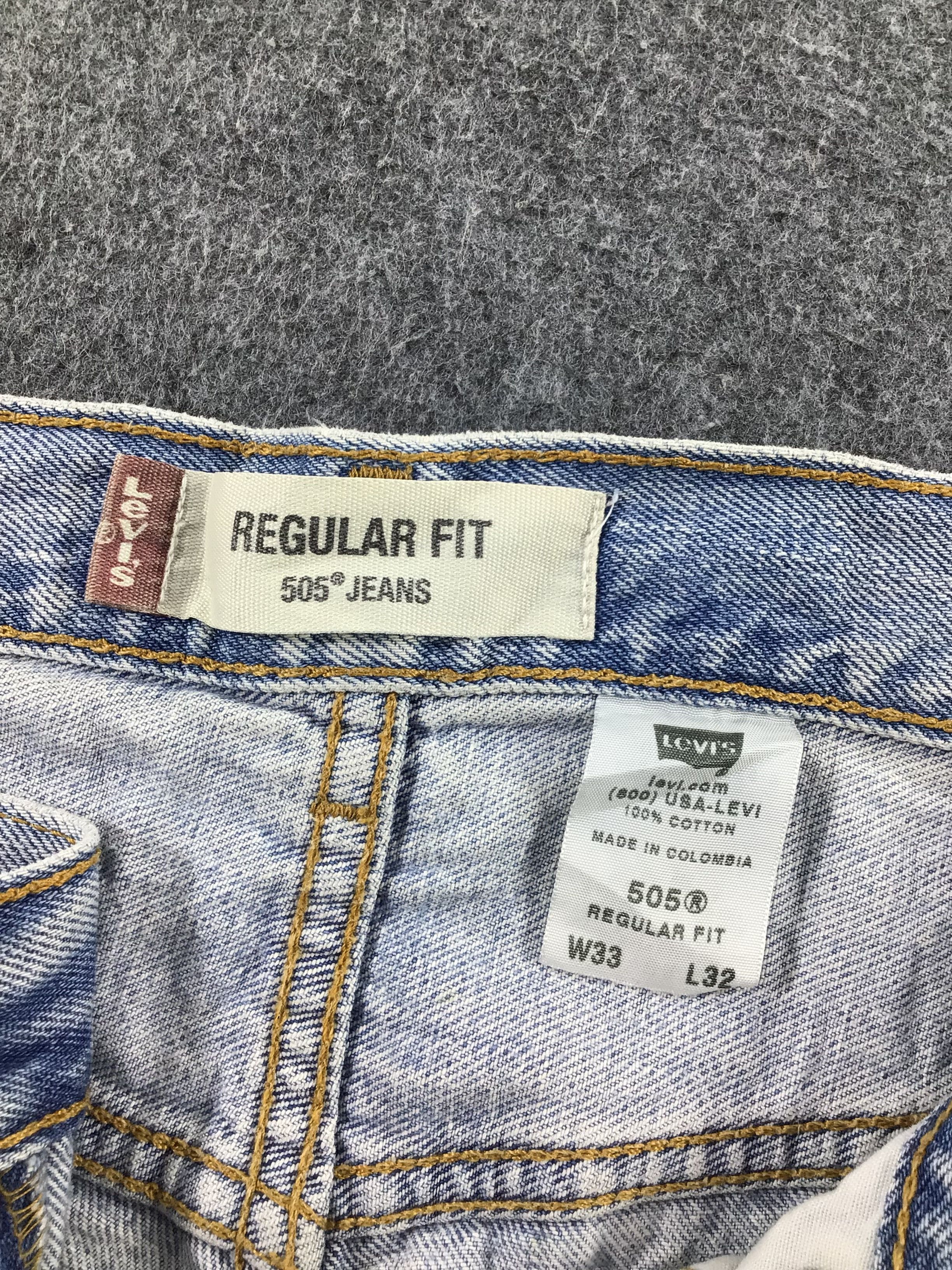 Levi's Vintage Levis 505 Jeans-J882 Size US 32 / EU 48 - 10 Thumbnail