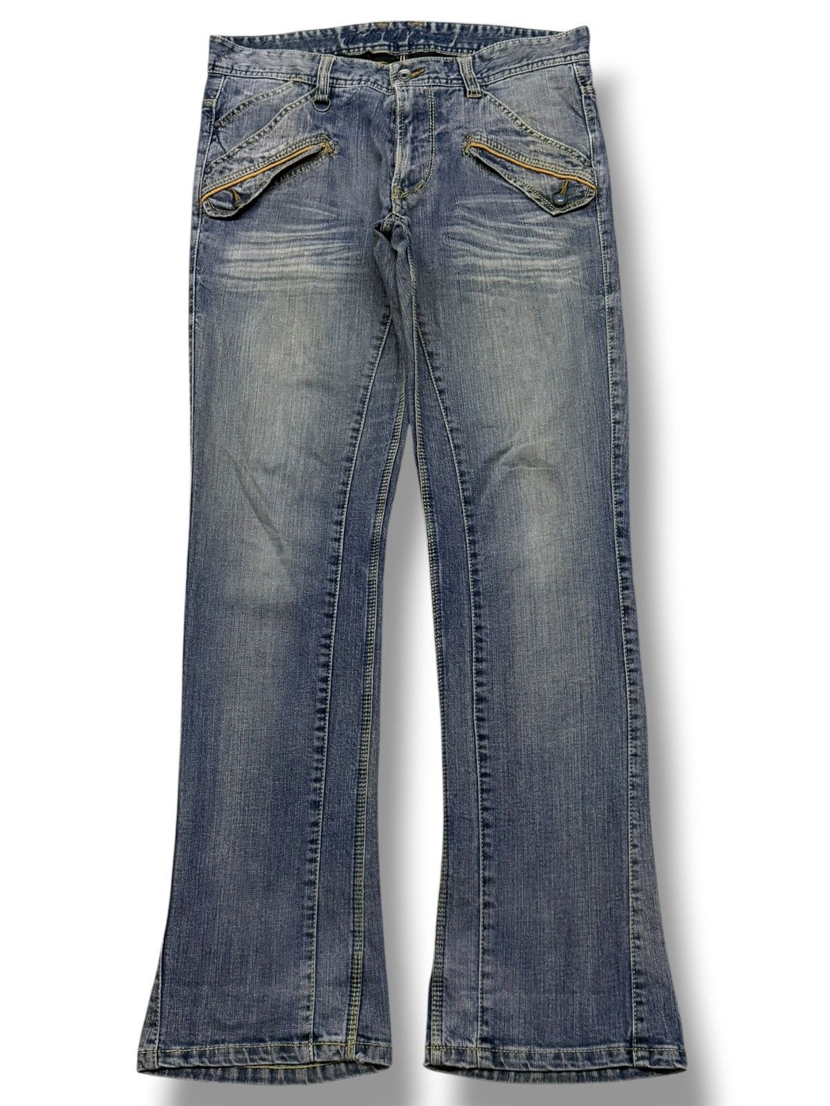 Nicole Club Vintage Nicole Club For Men Y2K Denim Jeans Japan | W35 Size US 35 - 2 Thumbnail