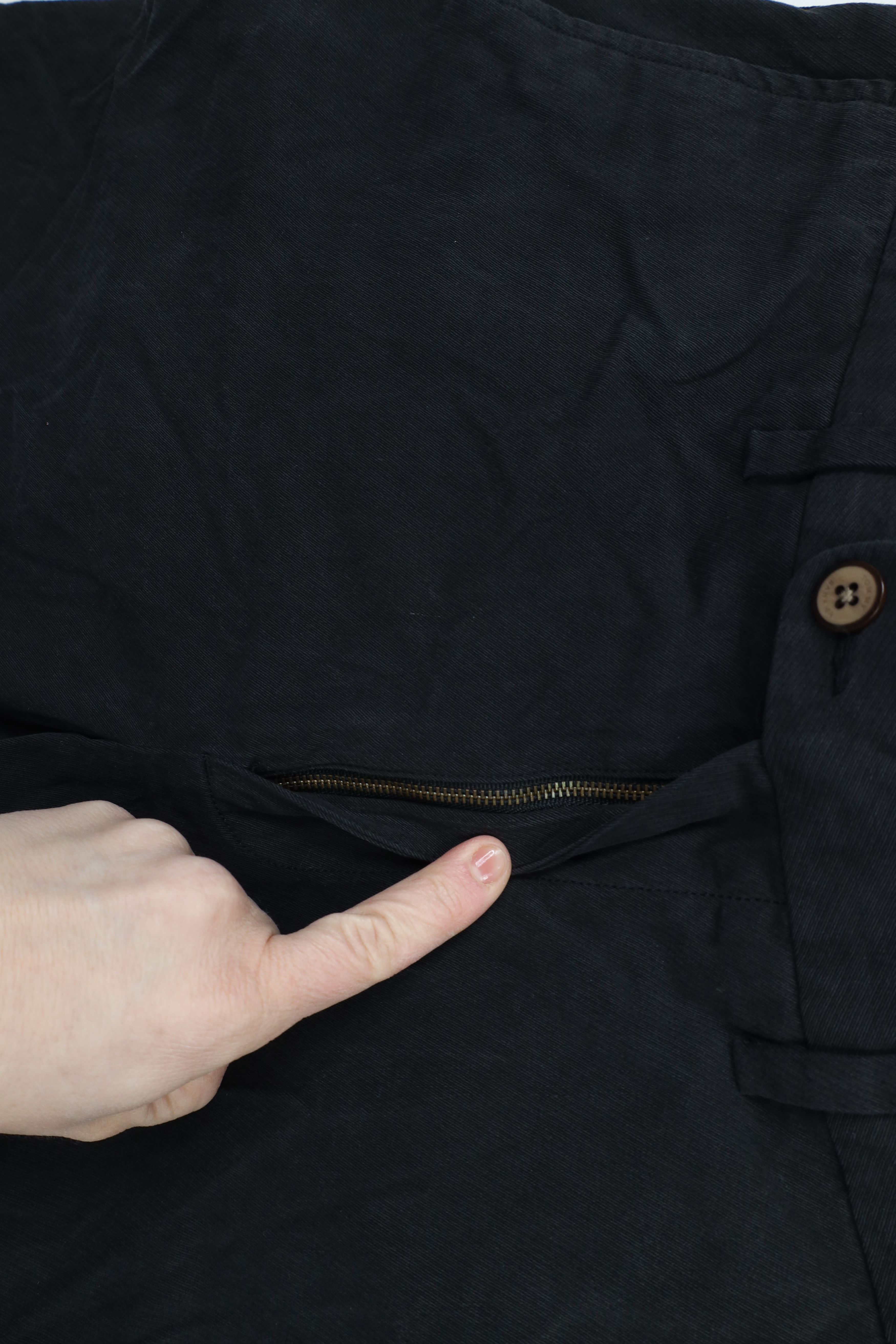 Tommy Bahama × Vintage Vintage Y2K Tommy Bahama Blend Wide Leg Chino Pants Black Size US 33 - 5 Thumbnail