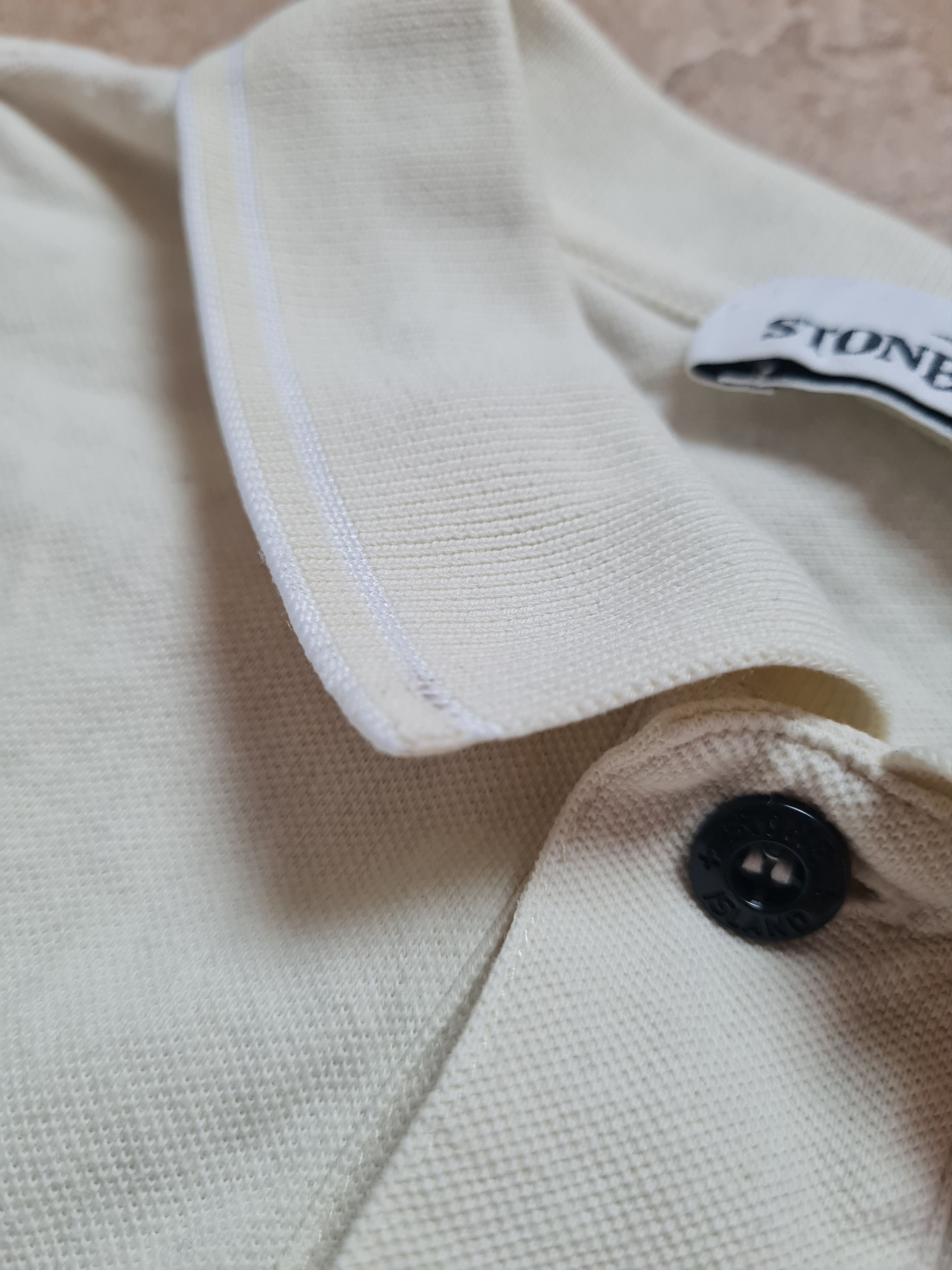 Stone Island Vintage tshirts Stone Island Logo Polo Shirt Size xl yellow Size US XL / EU 56 / 4 - 5 Thumbnail