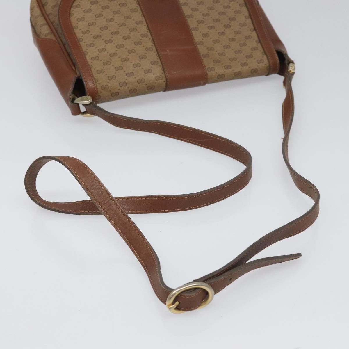 Gucci GUCCI Micro GG Canvas Shoulder Bag Pvc Beige Size ONE SIZE - 7 Thumbnail