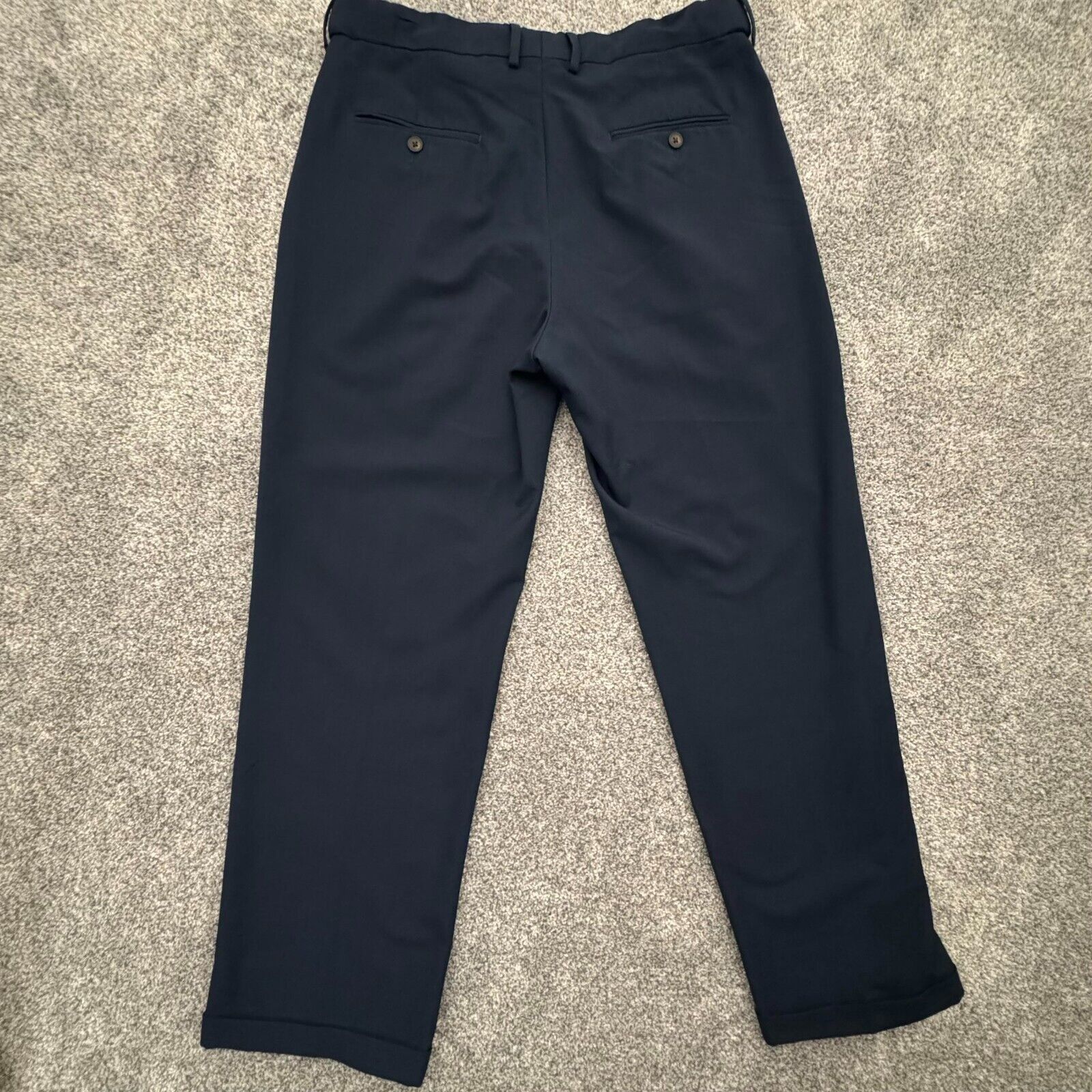 Haggar Haggar Dress Pants Mens 34x30 Office Classic Fit Preppy Blue Size US 34 / EU 50 - 7 Thumbnail