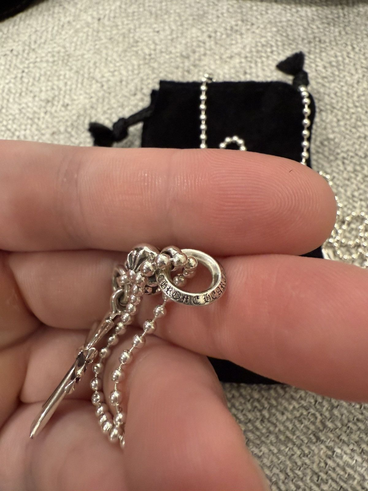 Chrome Hearts Chrome Hearts Cross Ball Cross Size ONE SIZE - 6 Thumbnail
