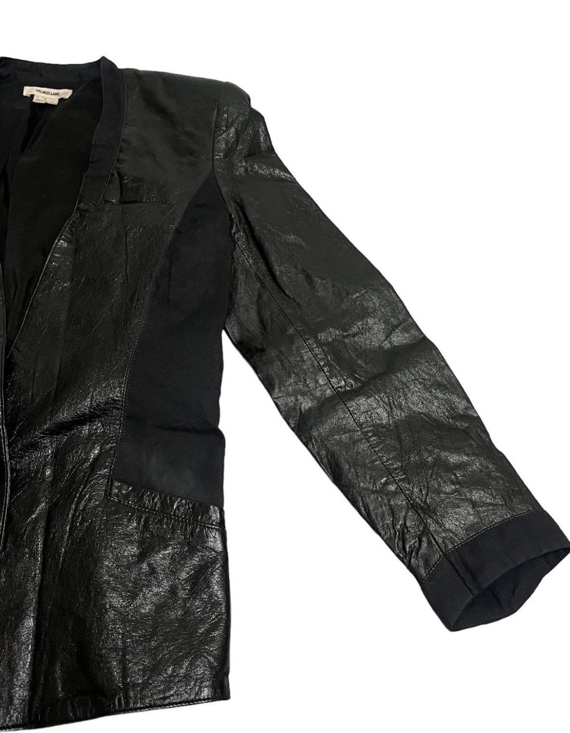 Helmut Lang Helmut Lang Leather Jacket Size US S / EU 44-46 / 1 - 12 Thumbnail