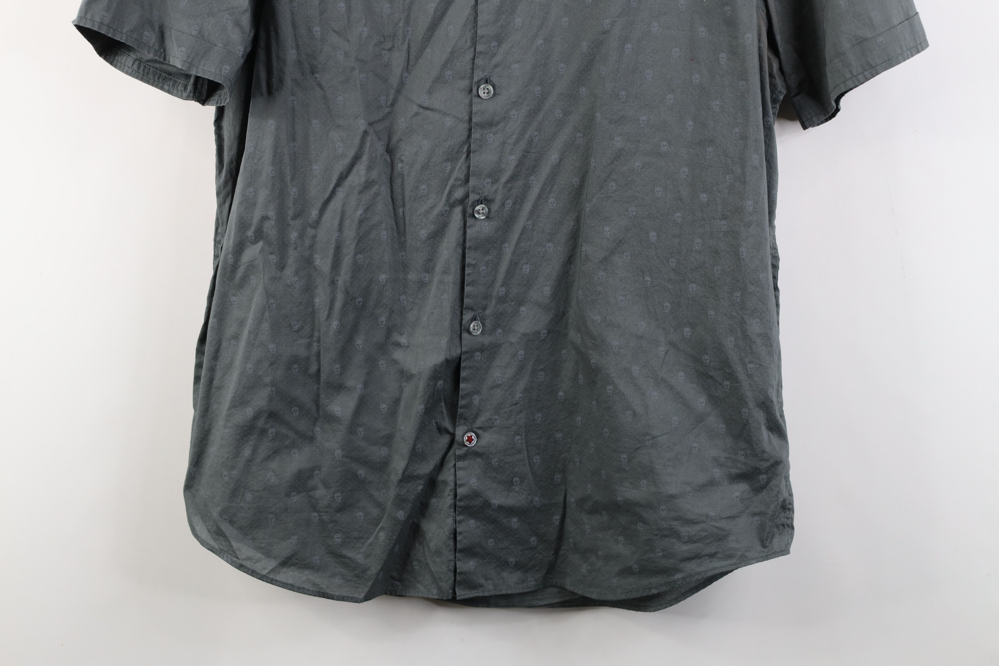 John Varvatos John Varvatos Over Print Short Sleeve Collared Button Shirt Size US L / EU 52-54 / 3 - 3 Thumbnail