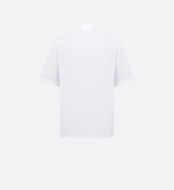 Dior o1w1db10625 Short-Sleeved Shirt in White Size US S / EU 44-46 / 1 - 2 Thumbnail