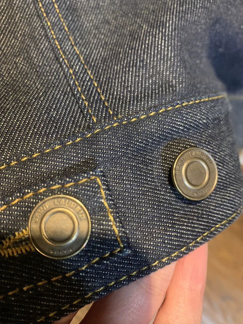 Saint Laurent Paris classic saint laurent denim jacket size small-2507 Size US S / EU 44-46 / 1 - 1 Thumbnail