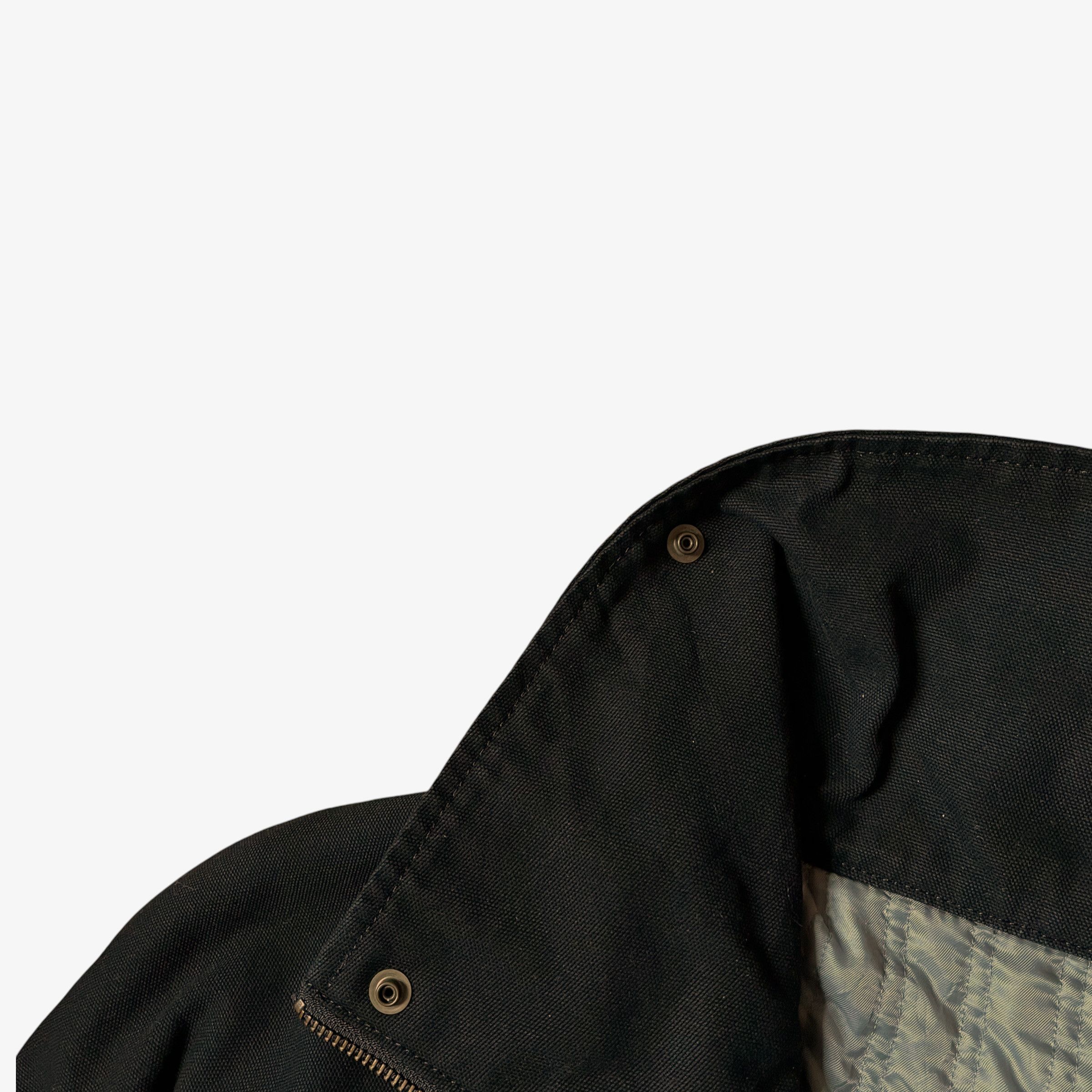 Yuji Yamada Vintage 90s Men's Yuji Yamada Black Workwear Jacket Size US S / EU 44-46 / 1 - 6 Thumbnail