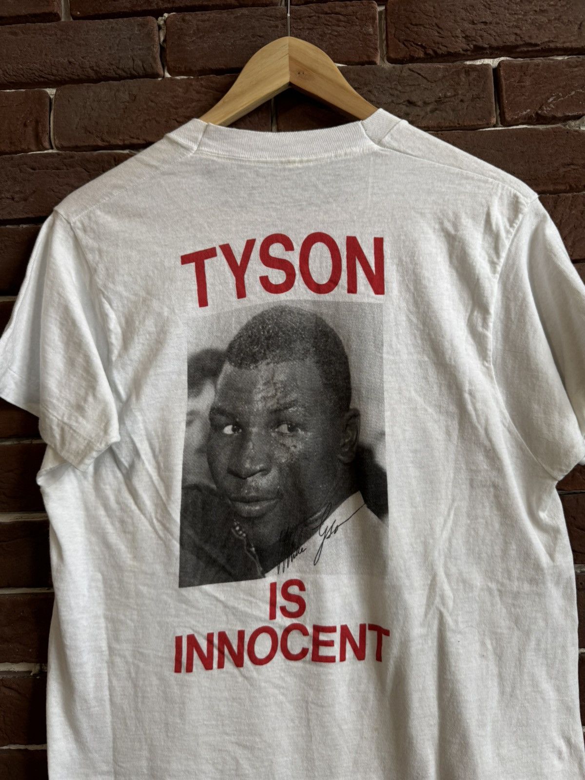 Flight Club Vintage Free Mike Tyson boxing Single Stitch T-shirt 90s M Size US M / EU 48-50 / 2 - 13 Thumbnail