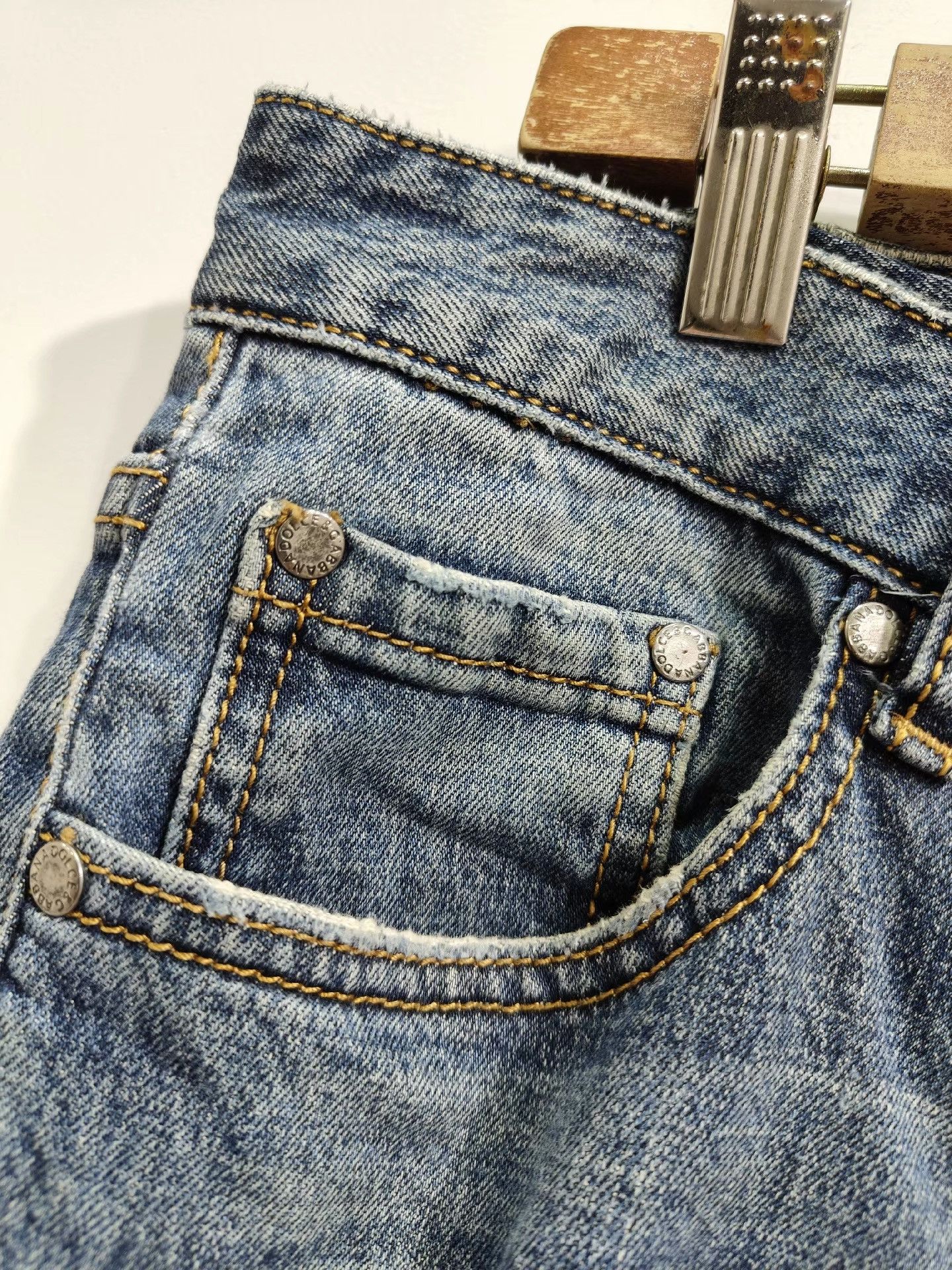 Dolce & Gabbana Dolce&Gabbana Men's Jeans K29 Size US 29 - 4 Thumbnail