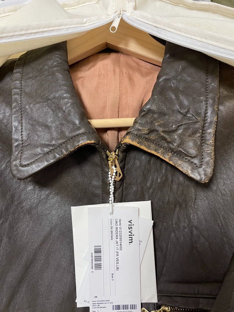 Visvim VISVIM UNO RIDERS JKT IT (FR VEG.LB)-2506 Size US L / EU 52-54 / 3 - 2 Thumbnail