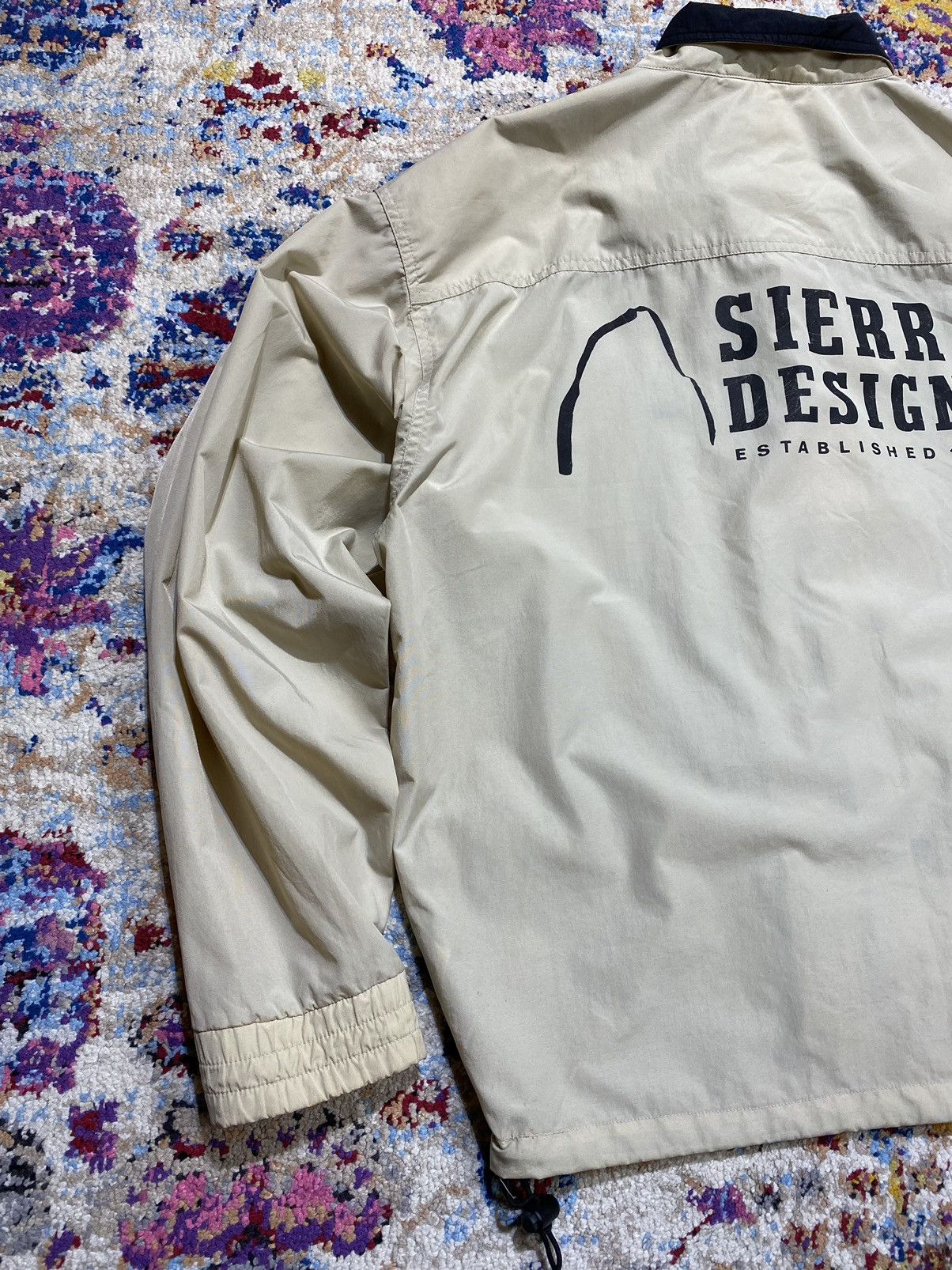 Sierra Designs × Vintage VTG 90S SIERRA DESIGN NYLON OG LIGHT COACH JACKET Size US L / EU 52-54 / 3 - 2 Thumbnail