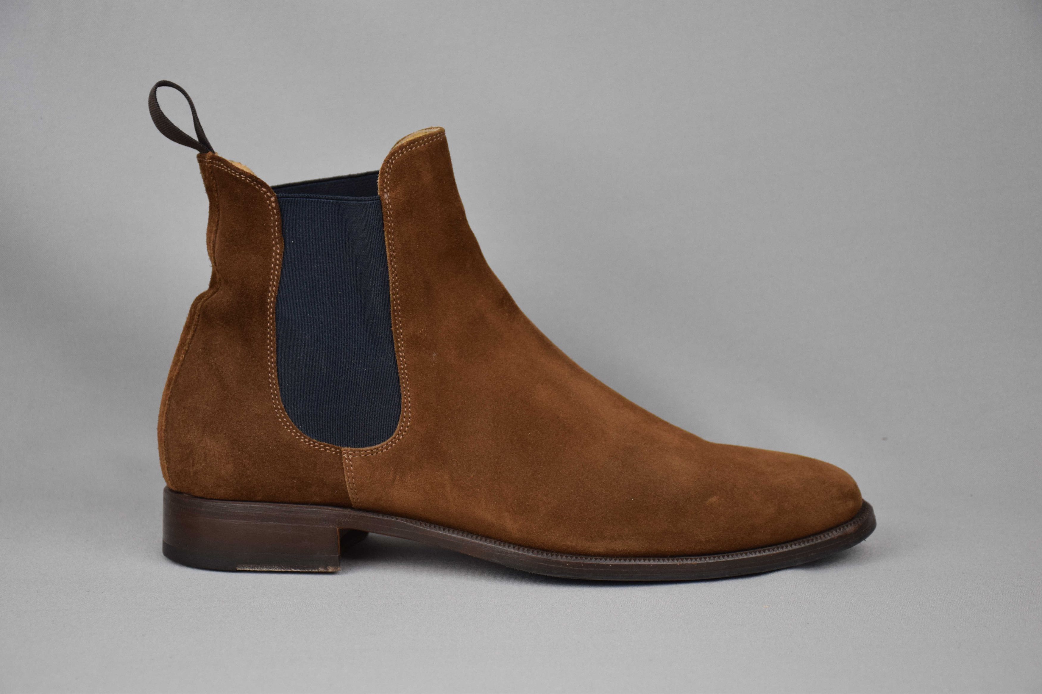 Scarosso Scarosso Giacomo Tobacco Chelsea Boots US 9.5 UK 8.5 EU 42.5 Size US 9.5 / EU 42-43 - 2 Thumbnail