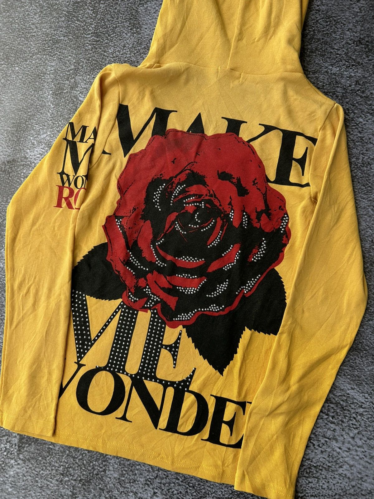 If Six Was Nine 💸BINDINGOFFER💸ShakeShake Flowers Rose Poem Hoodie Ifsixwas Size US XS / EU 42 / 0 - 3 Thumbnail