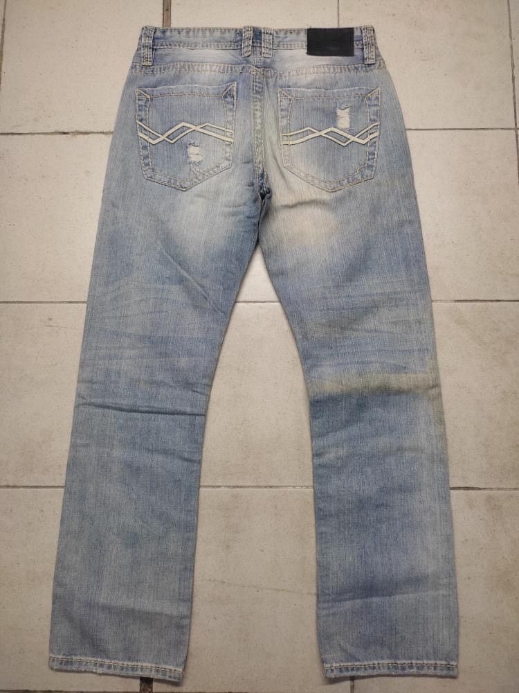 Japanese Brand VINTAGE BLACK PREMIUM JEANS DISTRESSED STYLE Size US 34 / EU 50 - 7 Thumbnail
