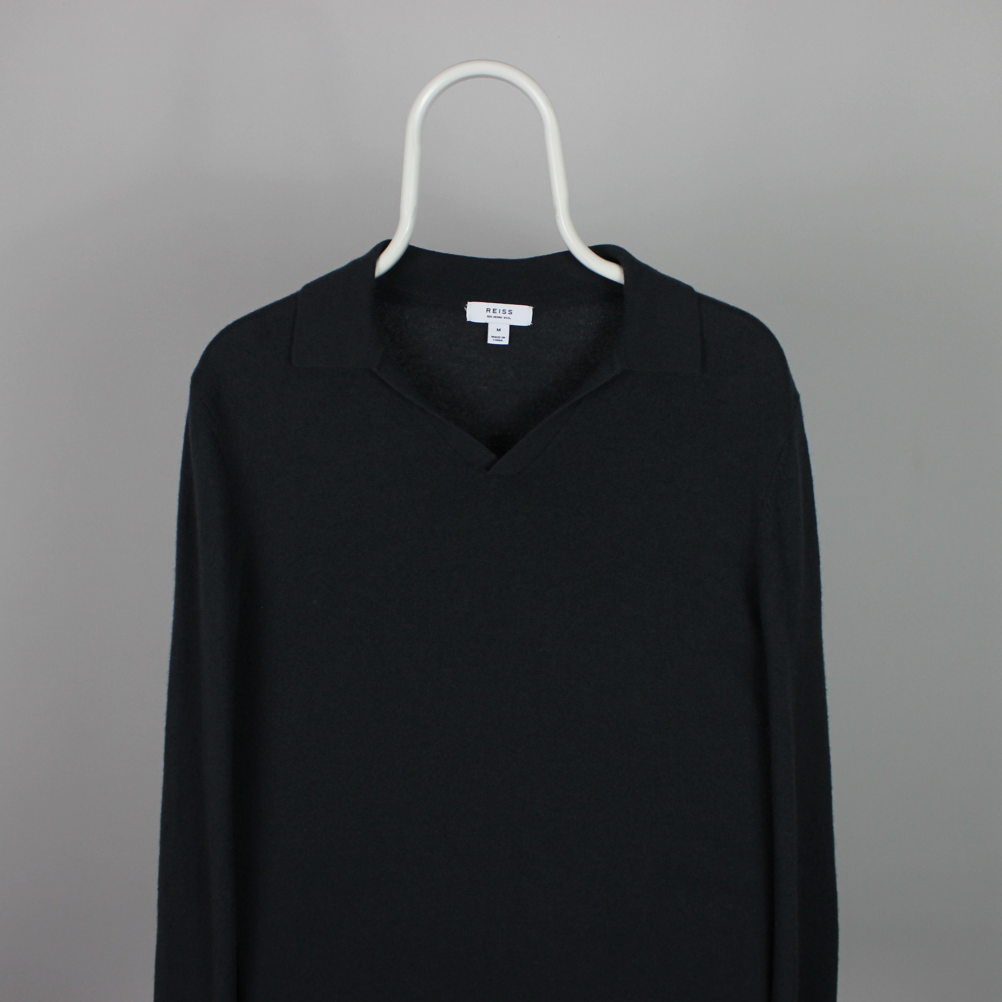 Reiss Reiss Swifts jumper sweater merino wool M gray graphite Size US M / EU 48-50 / 2 - 10 Thumbnail