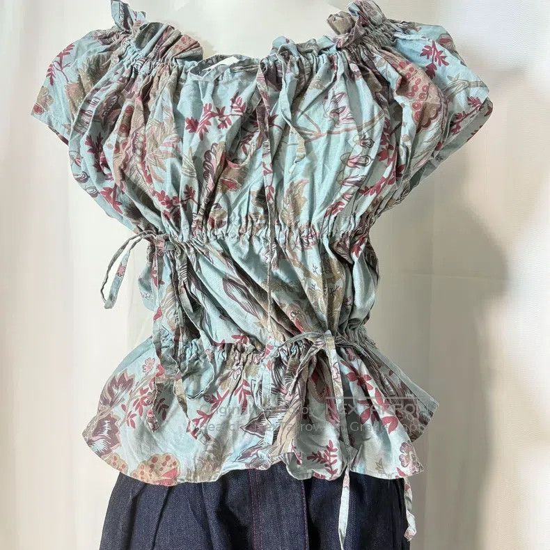 Vivienne Westwood Vivienne Westwood Deformed Print Drawstring Design Top Size M / US 6-8 / IT 42-44 - 3 Thumbnail