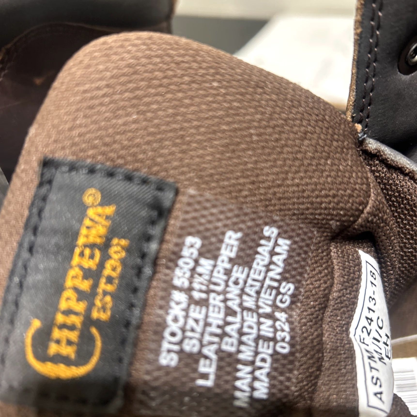 Chippewa Chippewa Logger Boots Size 11.5 M Brand New Brown Leather Size US 12 / EU 45 - 4 Thumbnail