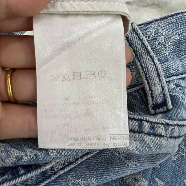 Louis Vuitton Louis Vuitton Supreme co-branded blue floral logo print je Size US 34 / EU 50 - 3 Thumbnail