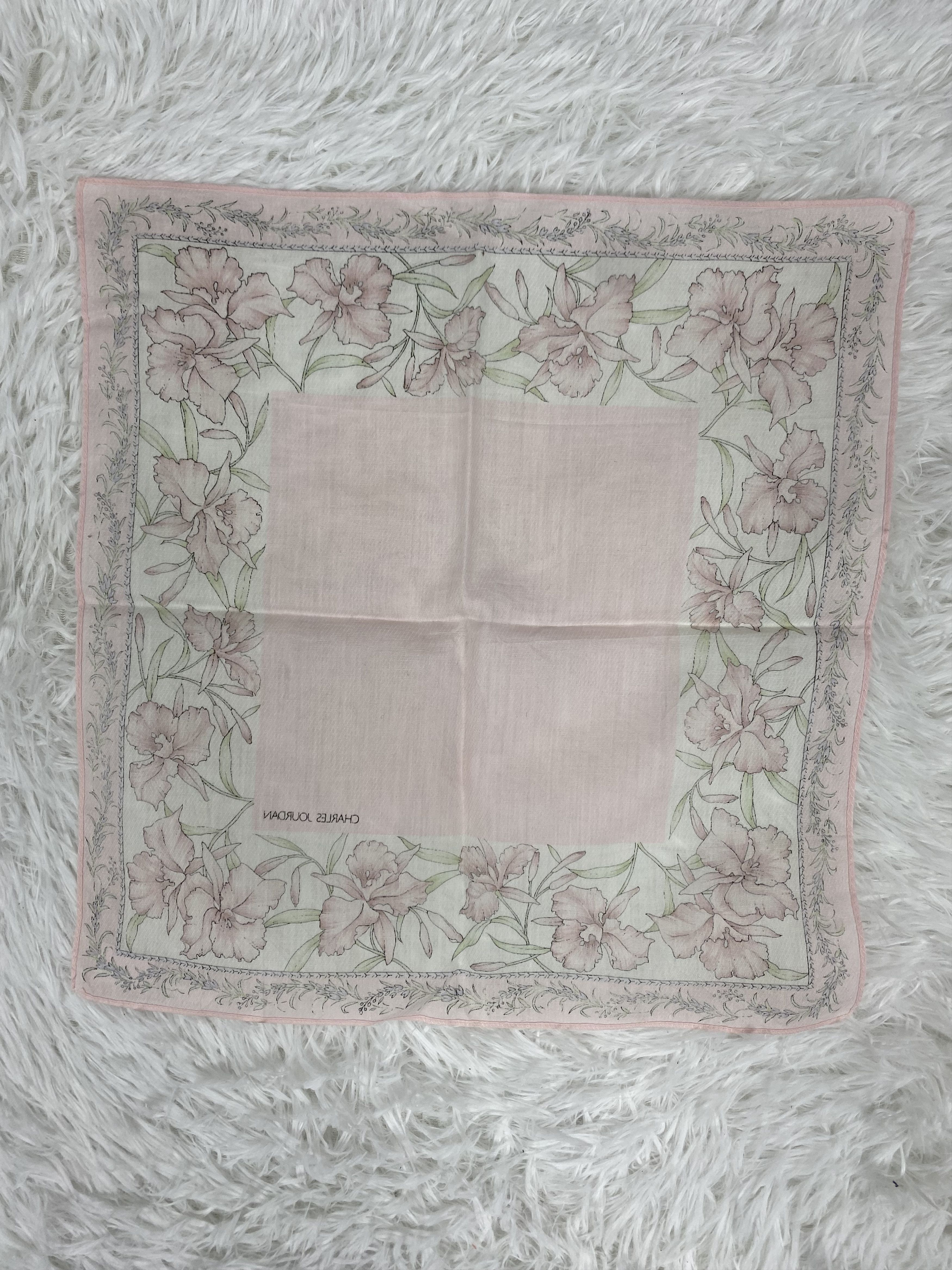 Charles Jourdan × Vintage Vintage Charles Jourdan Handkerchief Neckerchief PH0879 Size ONE SIZE - 5 Thumbnail