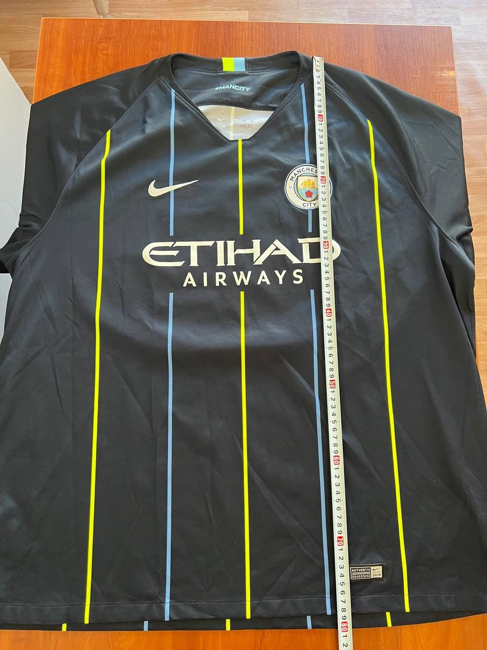 Nike 2018/19 MANCHESTER CITY #33 G. JESUS AWAY SOCCER JERSEY 3XL Size US XXL / EU 58 / 5 - 17 Thumbnail