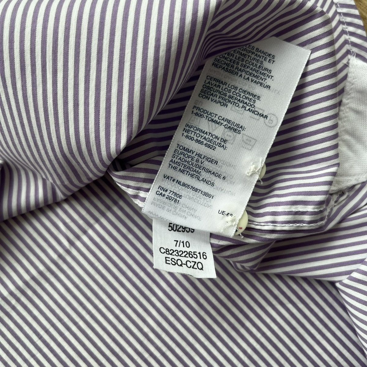 Tommy Hilfiger Vintage Tommy Hilfiger 80’ Two Ply Cotton Shirt (Size 3XL) Size US XXL / EU 58 / 5 - 6 Thumbnail