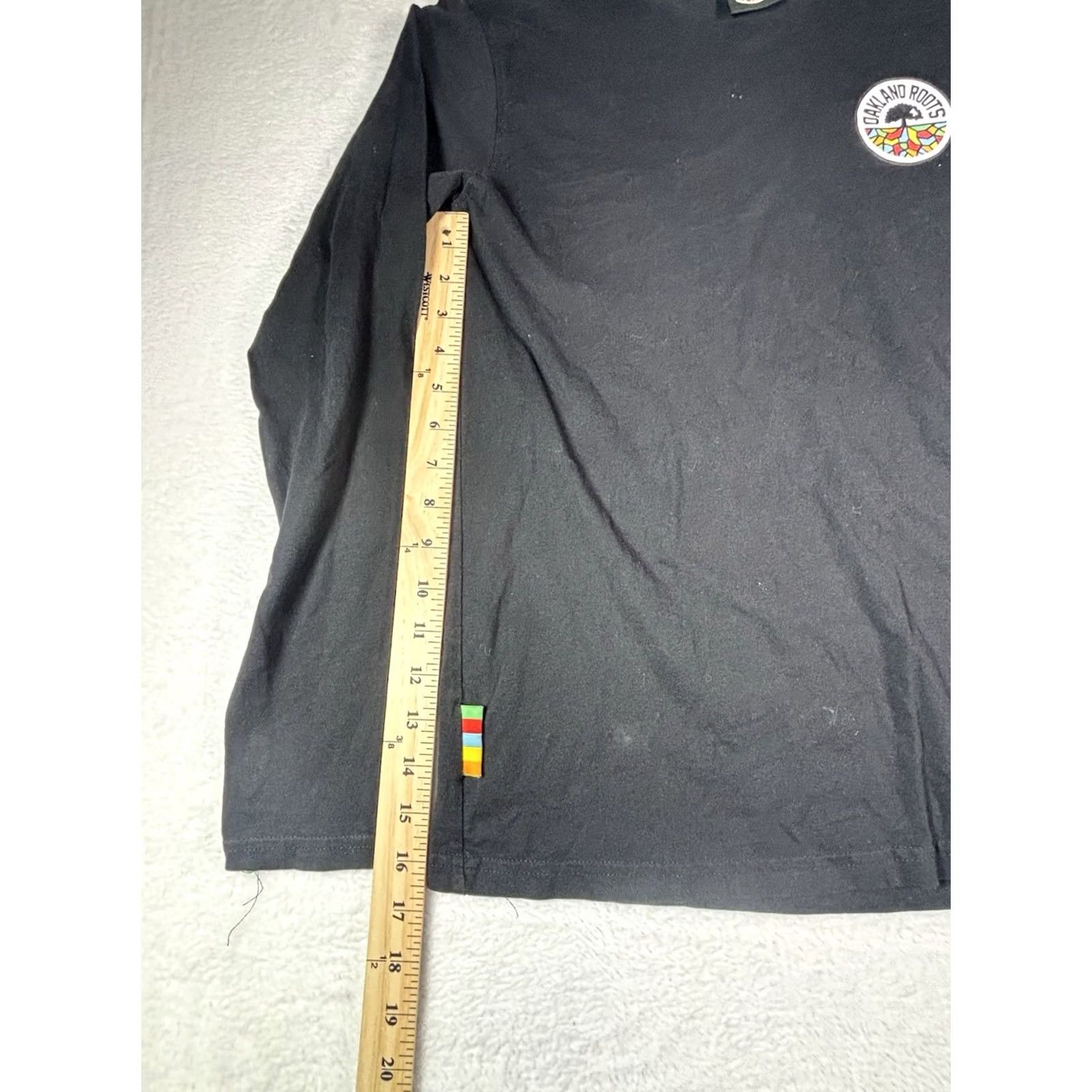 Roots Oakland Roots Soccer Club Adult Long Sleeve Shirt Size S Black Roots Hoodie Pullover Unisex Mens Womens 510 SC Size US S / EU 44-46 / 1 - 5 Thumbnail