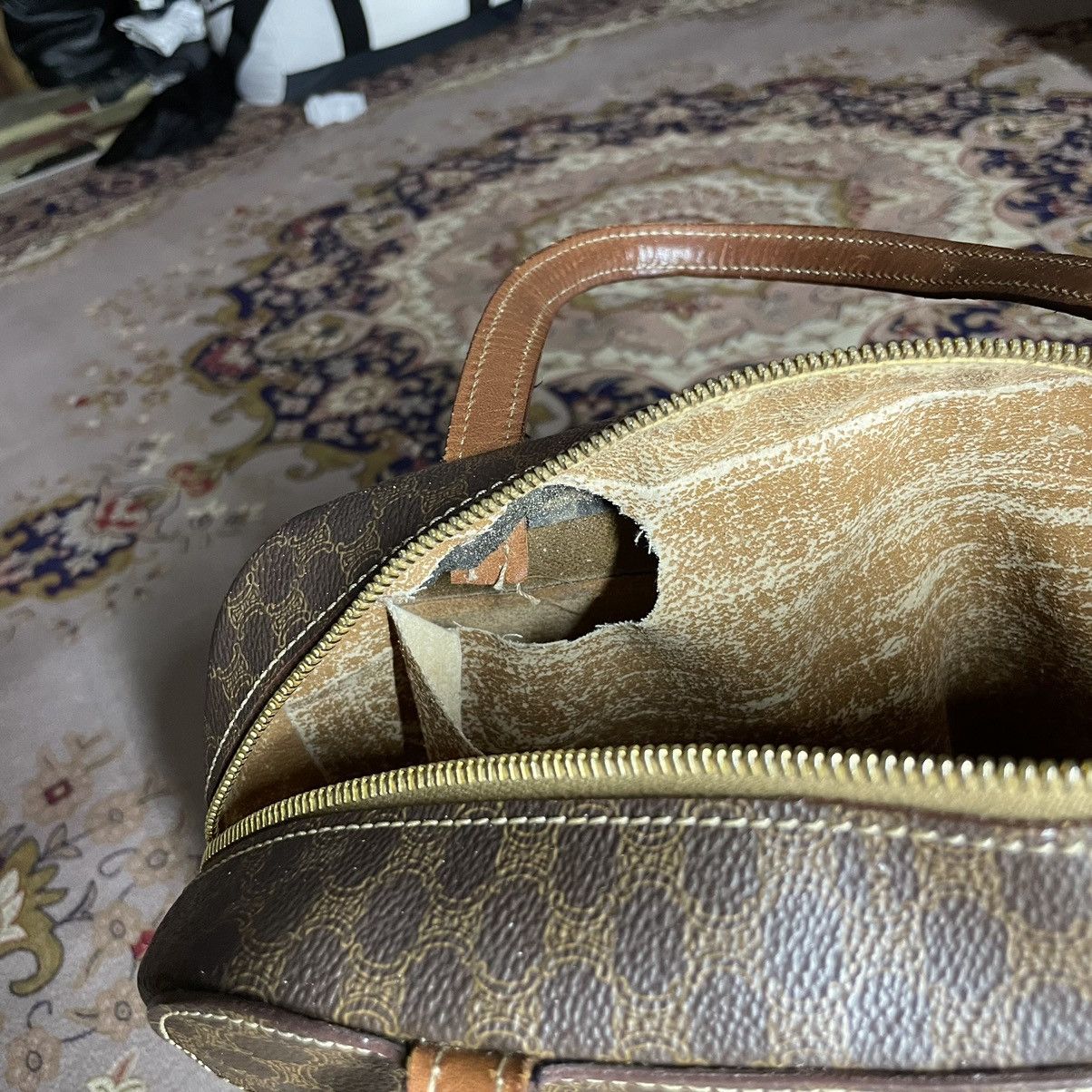 Celine Vintage CELINE Monogram HandBag Size ONE SIZE - 21 Thumbnail