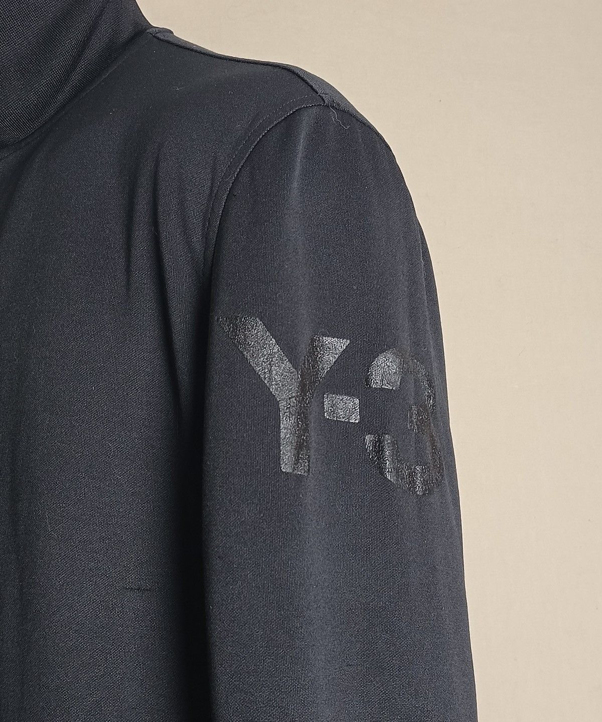 Adidas × Japanese Brand × Yohji Yamamoto Adidas Y-3 Yohji Yamamoto Mens Black Poly Track Zip Jacket Size US XL / EU 56 / 4 - 8 Thumbnail