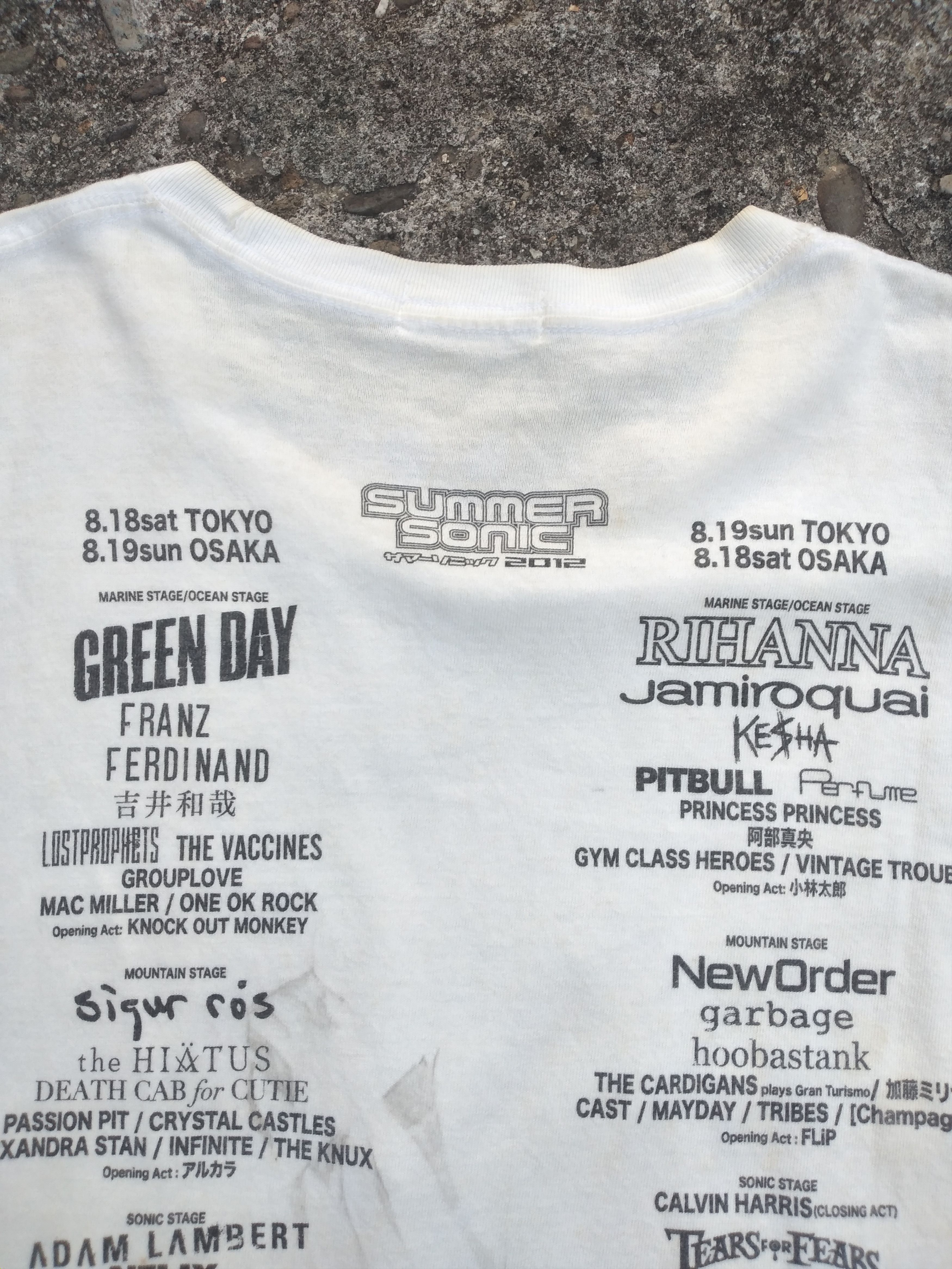 Band Tees 2000s Summersonic Tshirt Size US L / EU 52-54 / 3 - 7 Thumbnail