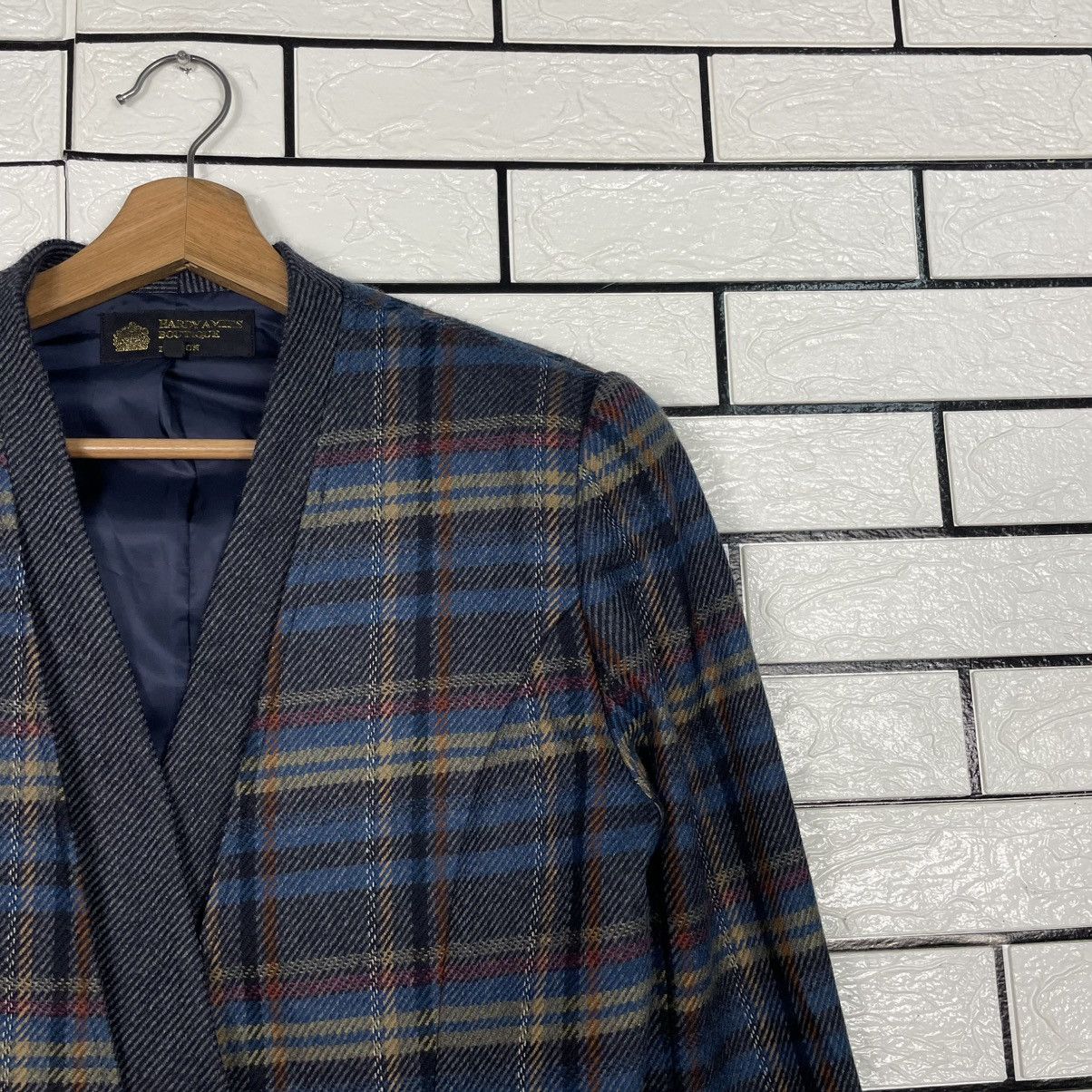 Hardy Amies Hardy Amies Boutique London Plaid Crop Jacket Size M / US 6-8 / IT 42-44 - 5 Thumbnail