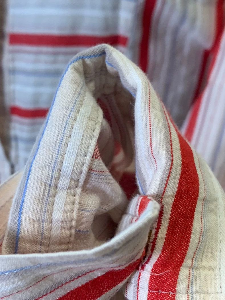 Vivienne Westwood Vivienne Westwood size2 Red striped shirt Size M / US 6-8 / IT 42-44 - 5 Thumbnail