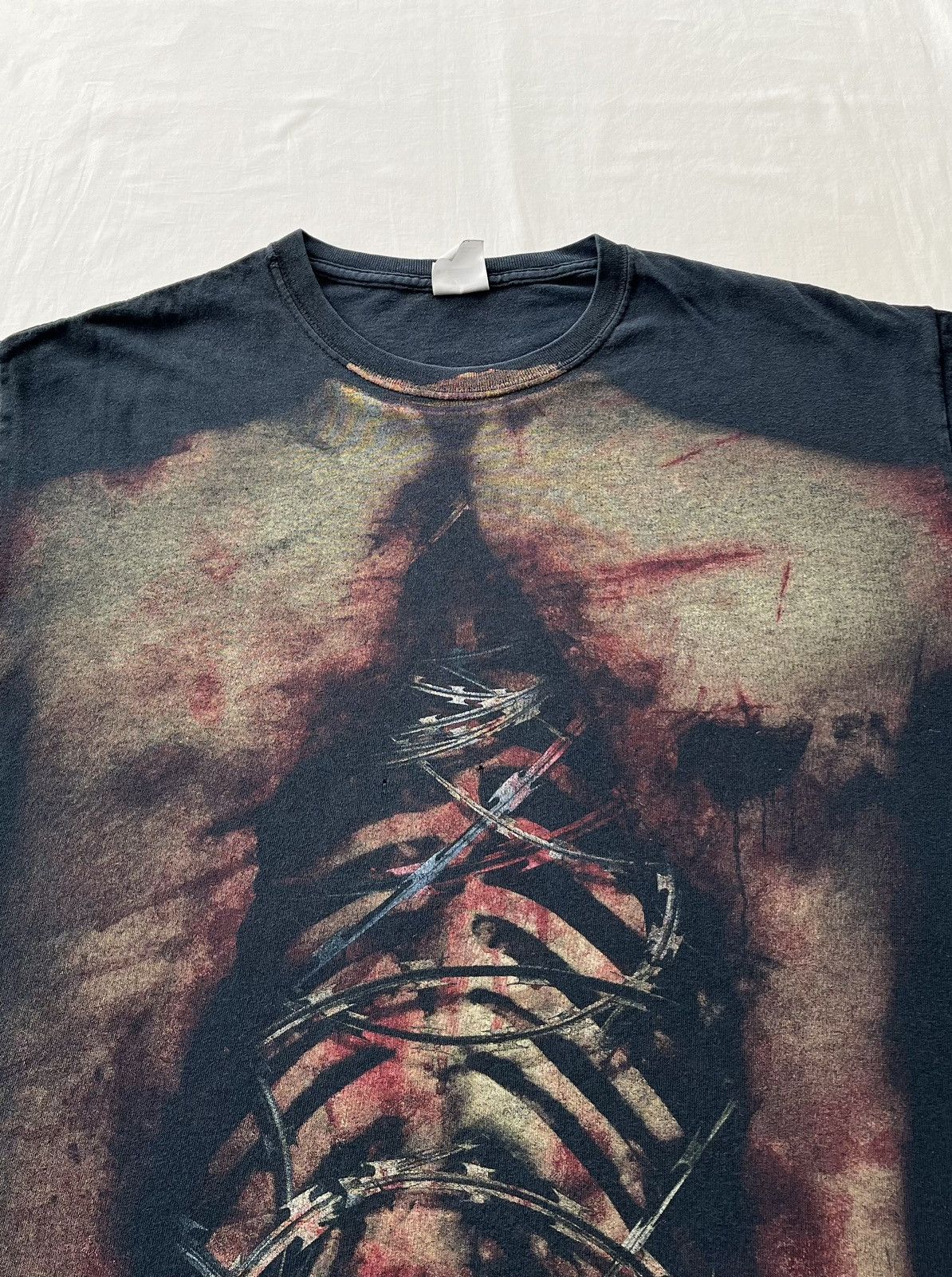 Band Tees Vintage 2000s Whitechapel Deathcore Band Y2k Black T-shirt Size US L / EU 52-54 / 3 - 5 Thumbnail