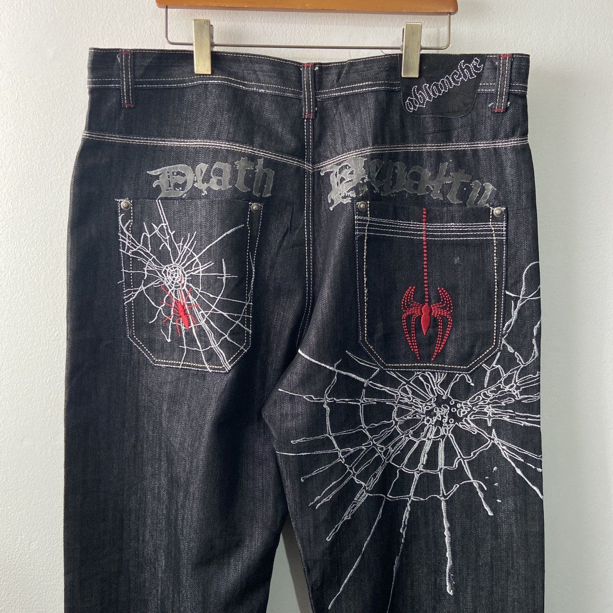 JNCO × Southpole × Vintage Grail Ablanche Spider Jeans Size 42 Size US 42 / EU 58 - 3 Thumbnail