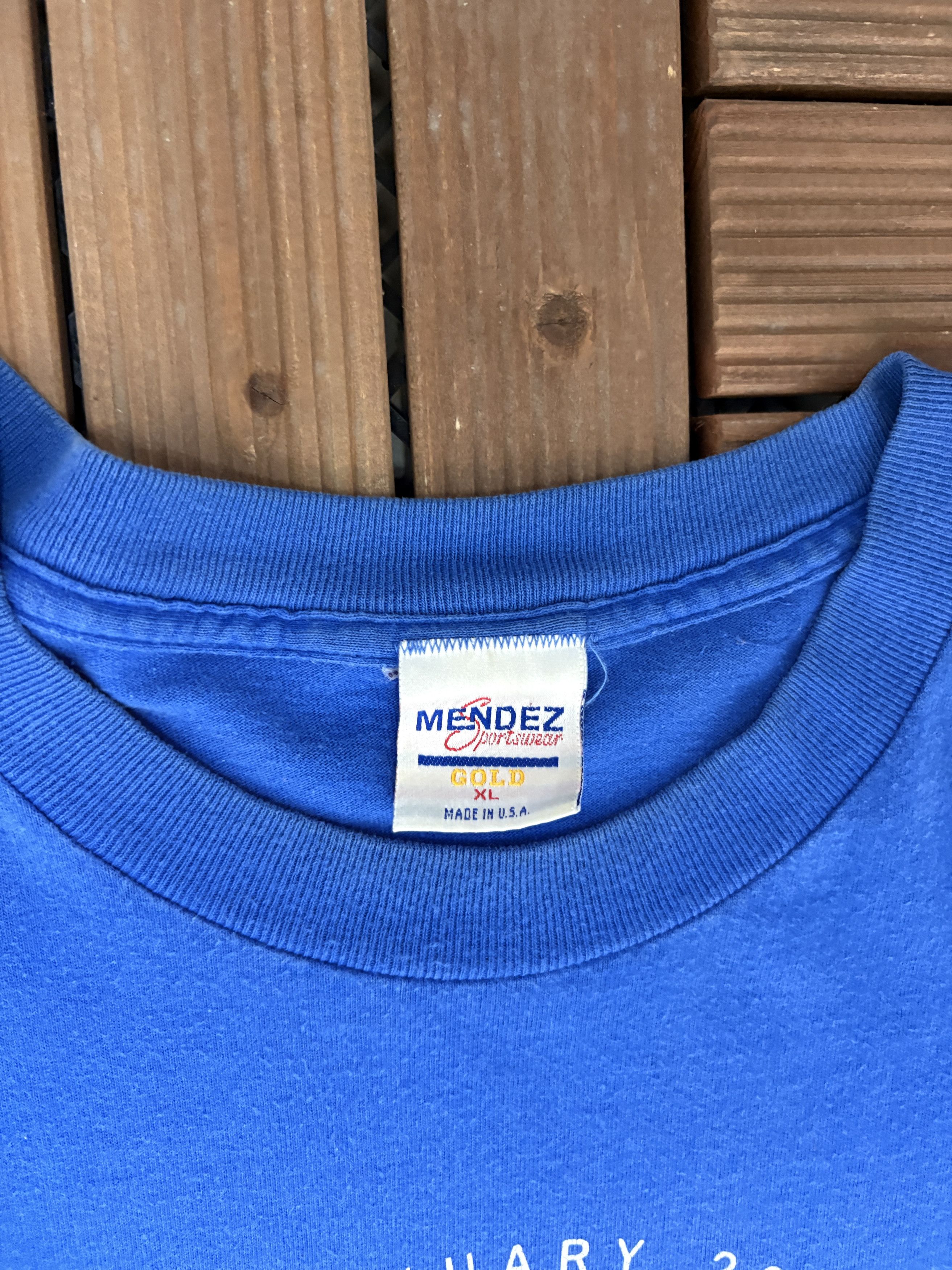 Vintage Super Bowl XXIX Vintage Made in USA Blue T-Shirt Tee Size US XL / EU 56 / 4 - 5 Thumbnail