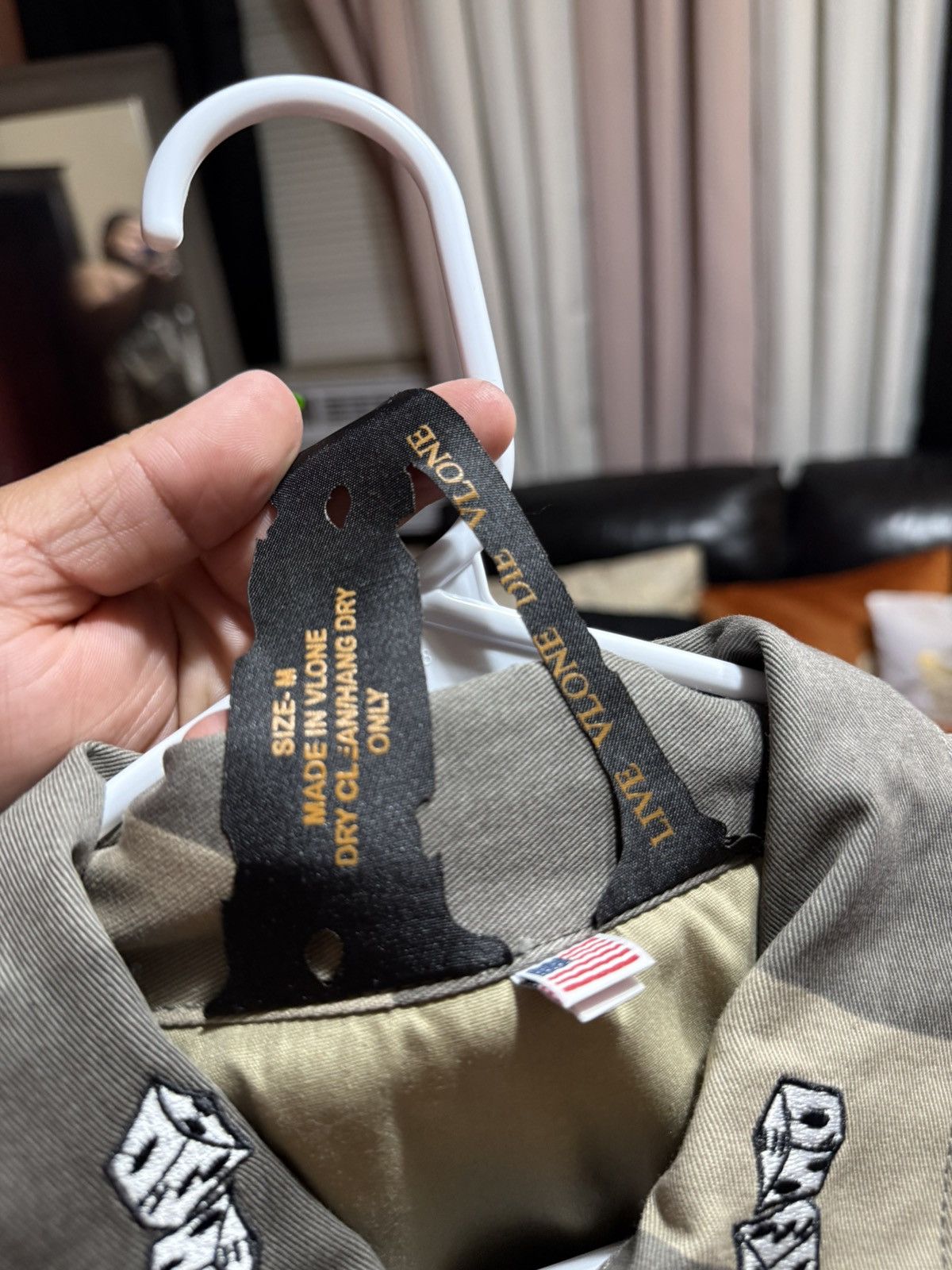 Vlone Vlone Camo Dice Jacket Size Medium Size US M / EU 48-50 / 2 - 12 Thumbnail