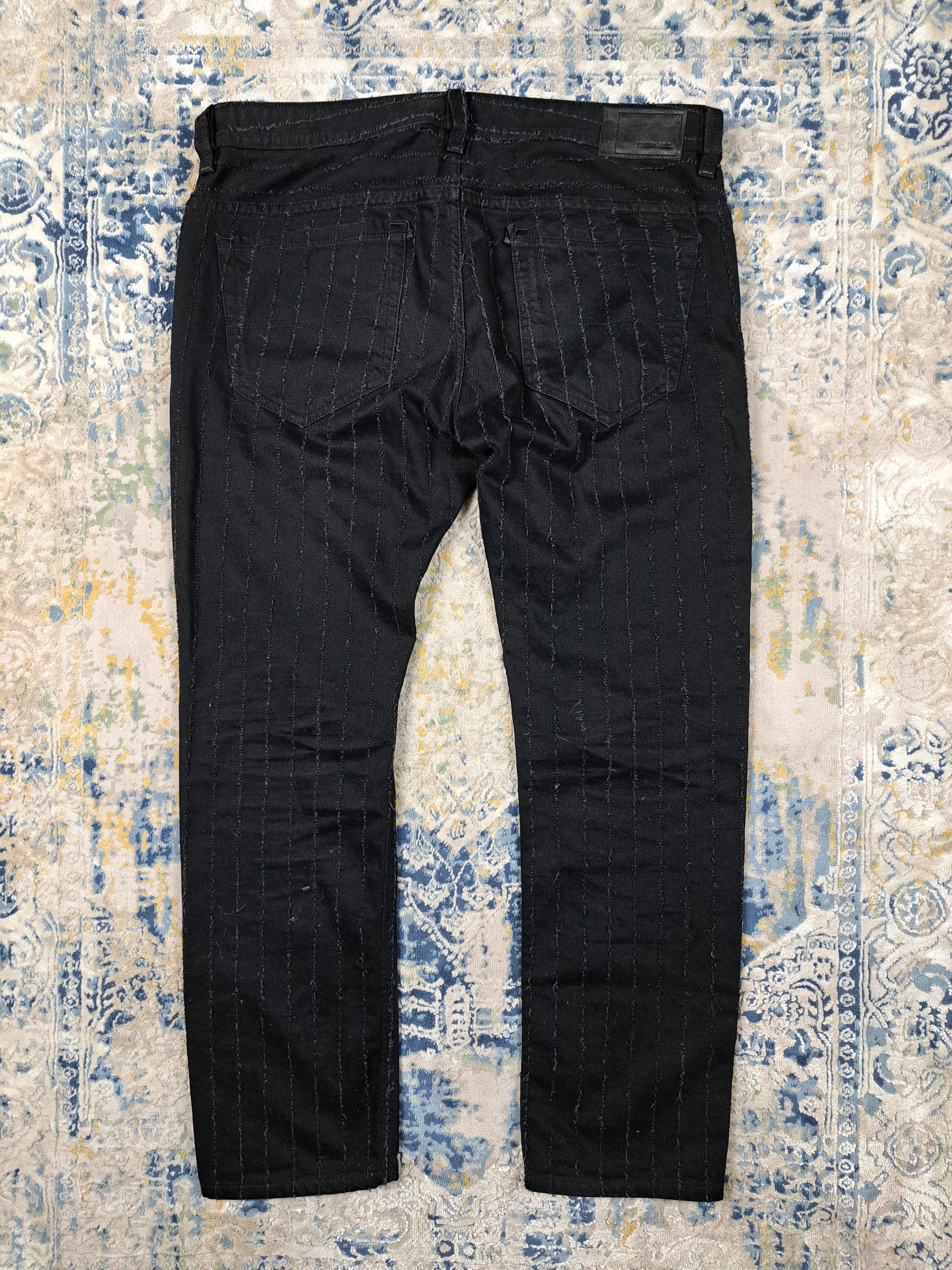 Diesel Diesel Thavar Made in Italy Distressed Denim Archive y2k Size US 36 / EU 52 - 7 Thumbnail