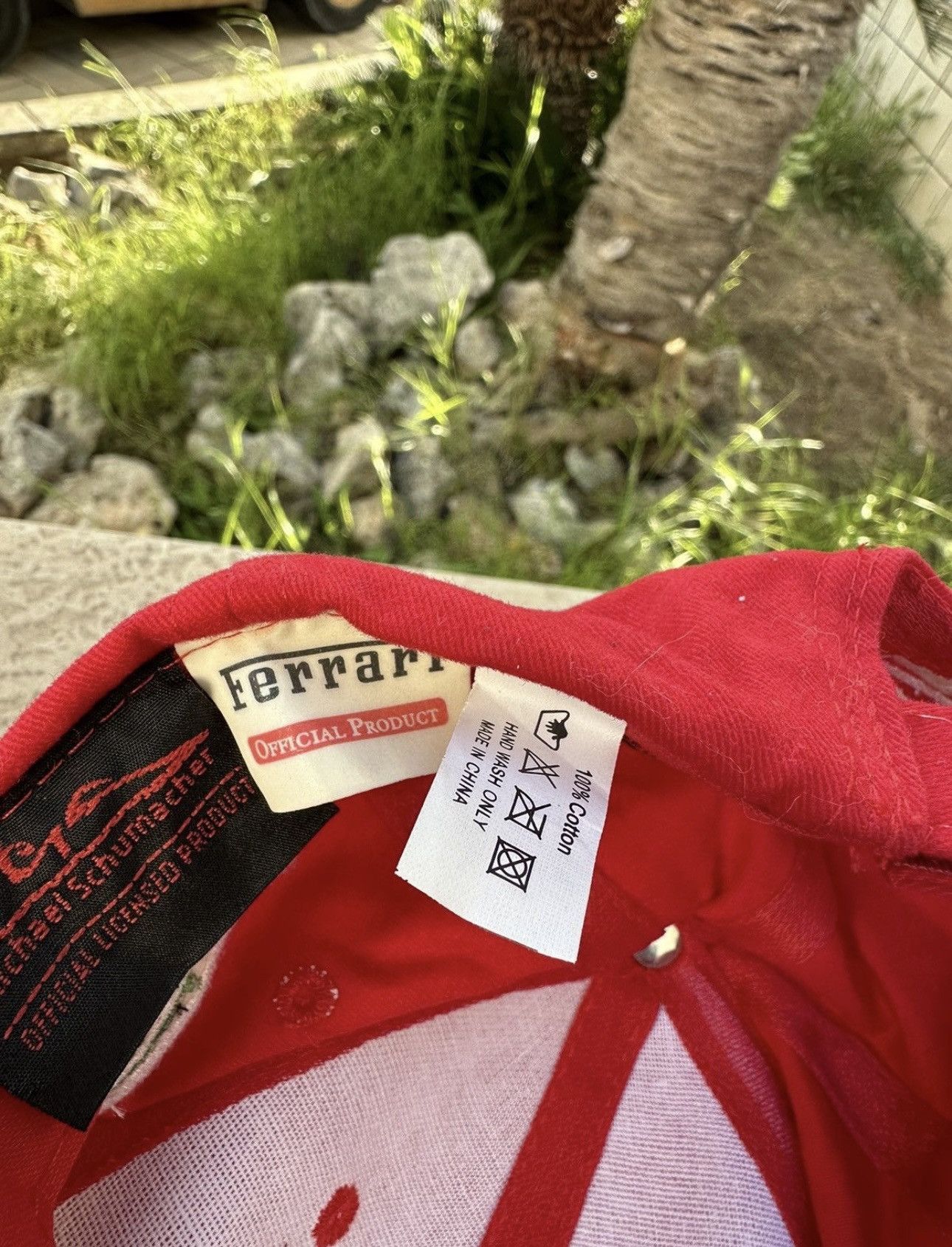 Ferrari × Vintage Ferrari Cap Racing Red Vintage Size ONE SIZE - 5 Thumbnail