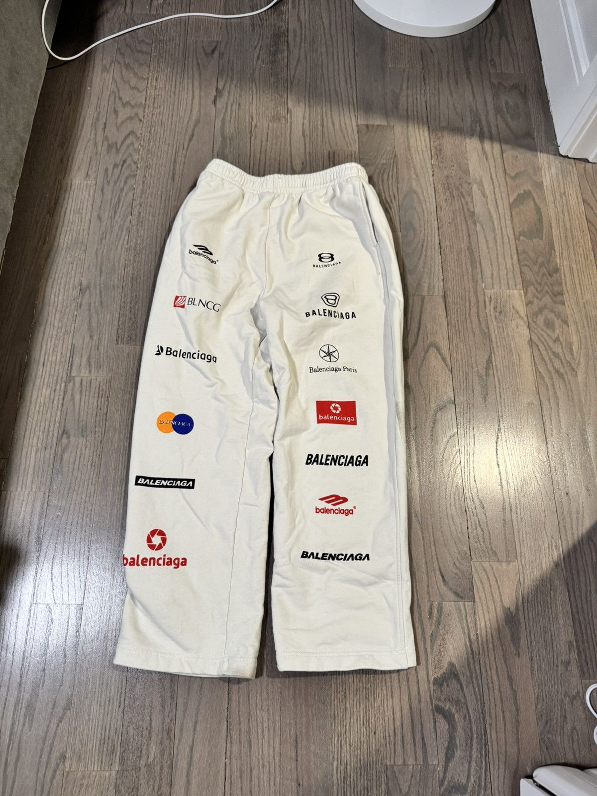 Balenciaga Multi Logo Sweatpants