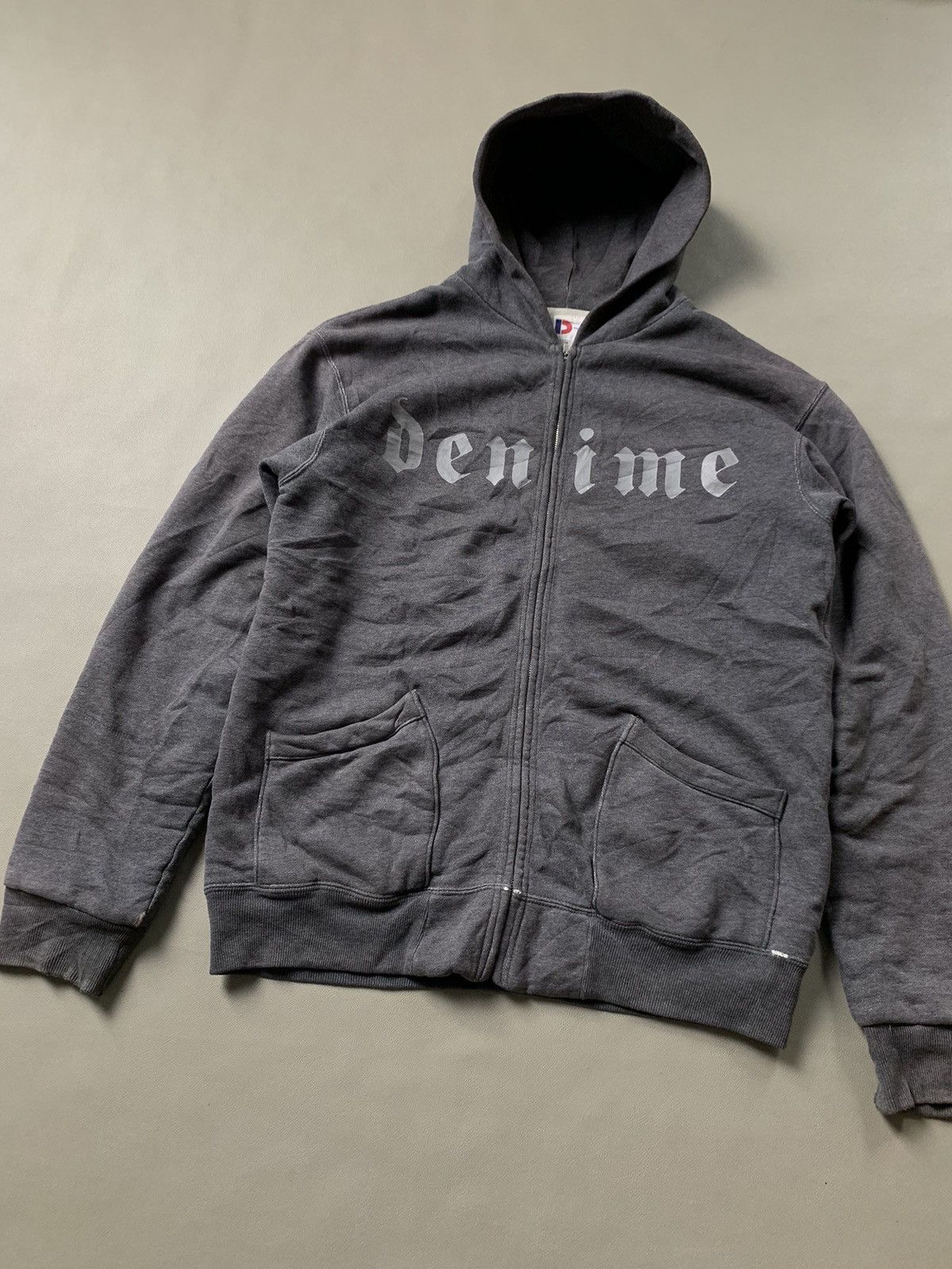 Denime × Japanese Brand Vintage Denime Japan Zip Hoodie Size US M / EU 48-50 / 2 - 2 Thumbnail