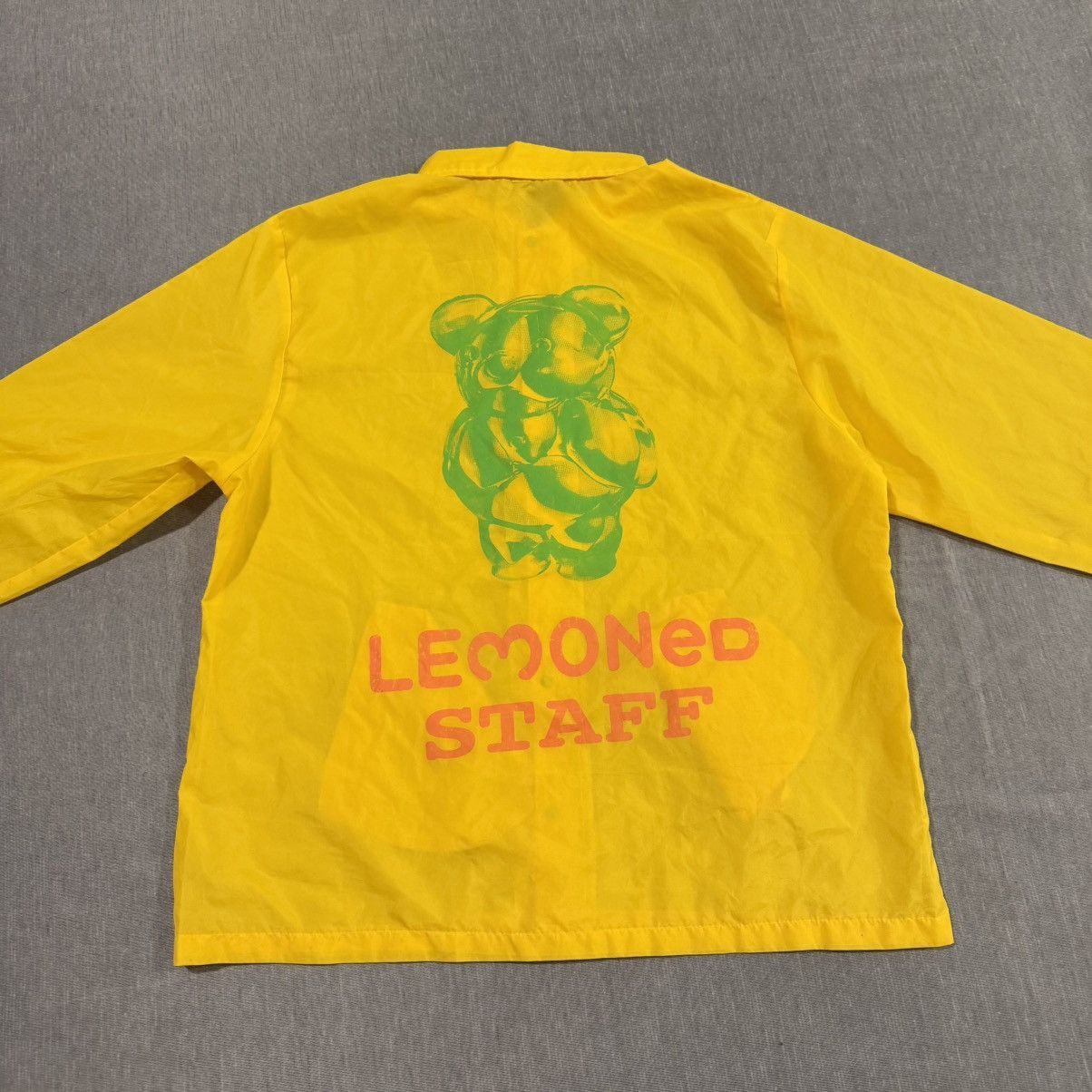 Other Hide ( X Japan ) Raincoat Official Merchandise Tag Lemoned Size US XL / EU 56 / 4 - 1 Thumbnail