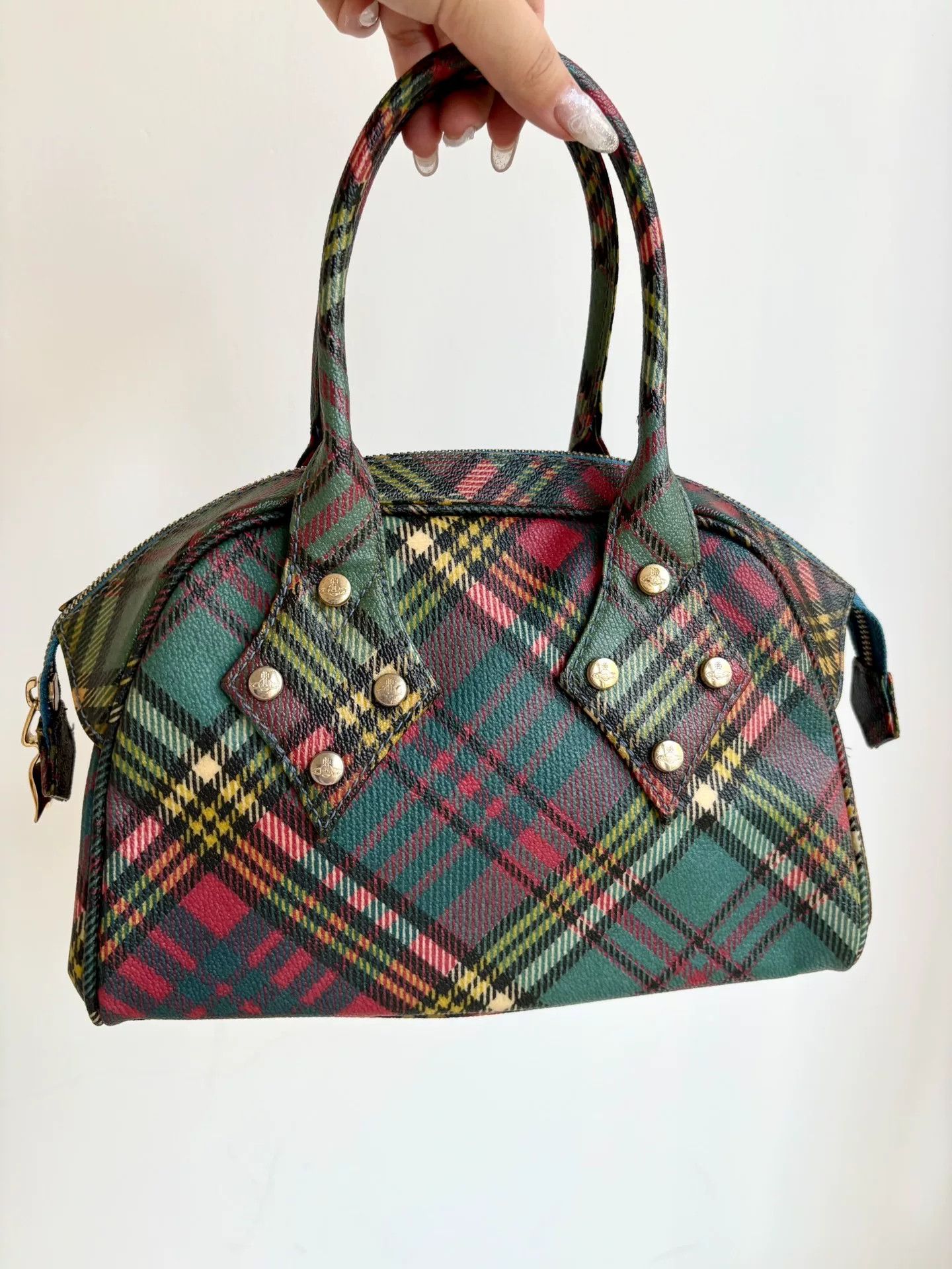 Vivienne Westwood Vivienne Westwood Vintage Plaid Handbag Size ONE SIZE - 1 Thumbnail