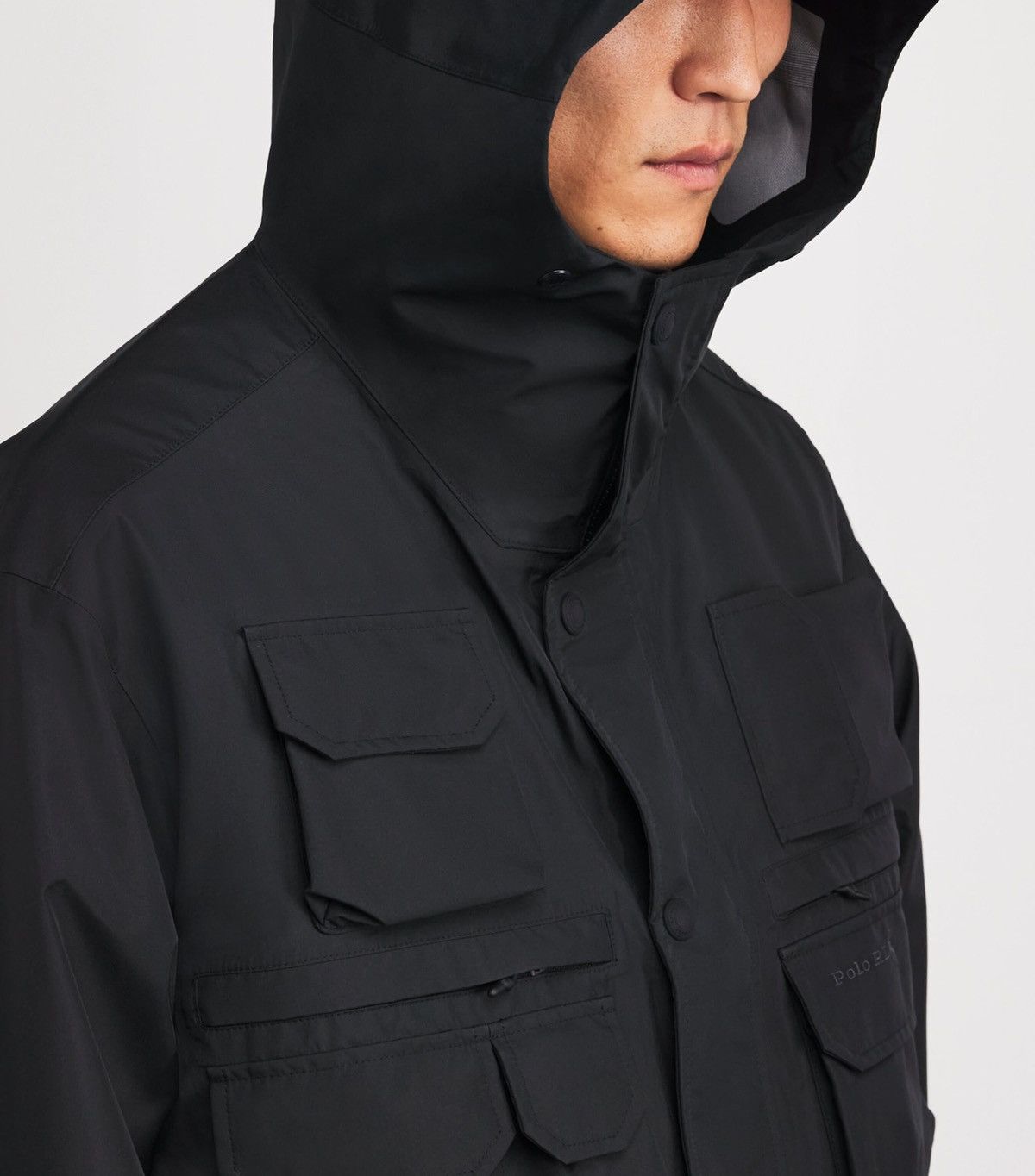 Polo Ralph Lauren Polo Ralph Lauren Hooded Wading Jacket in Polo Black Large Size US L / EU 52-54 / 3 - 3 Thumbnail