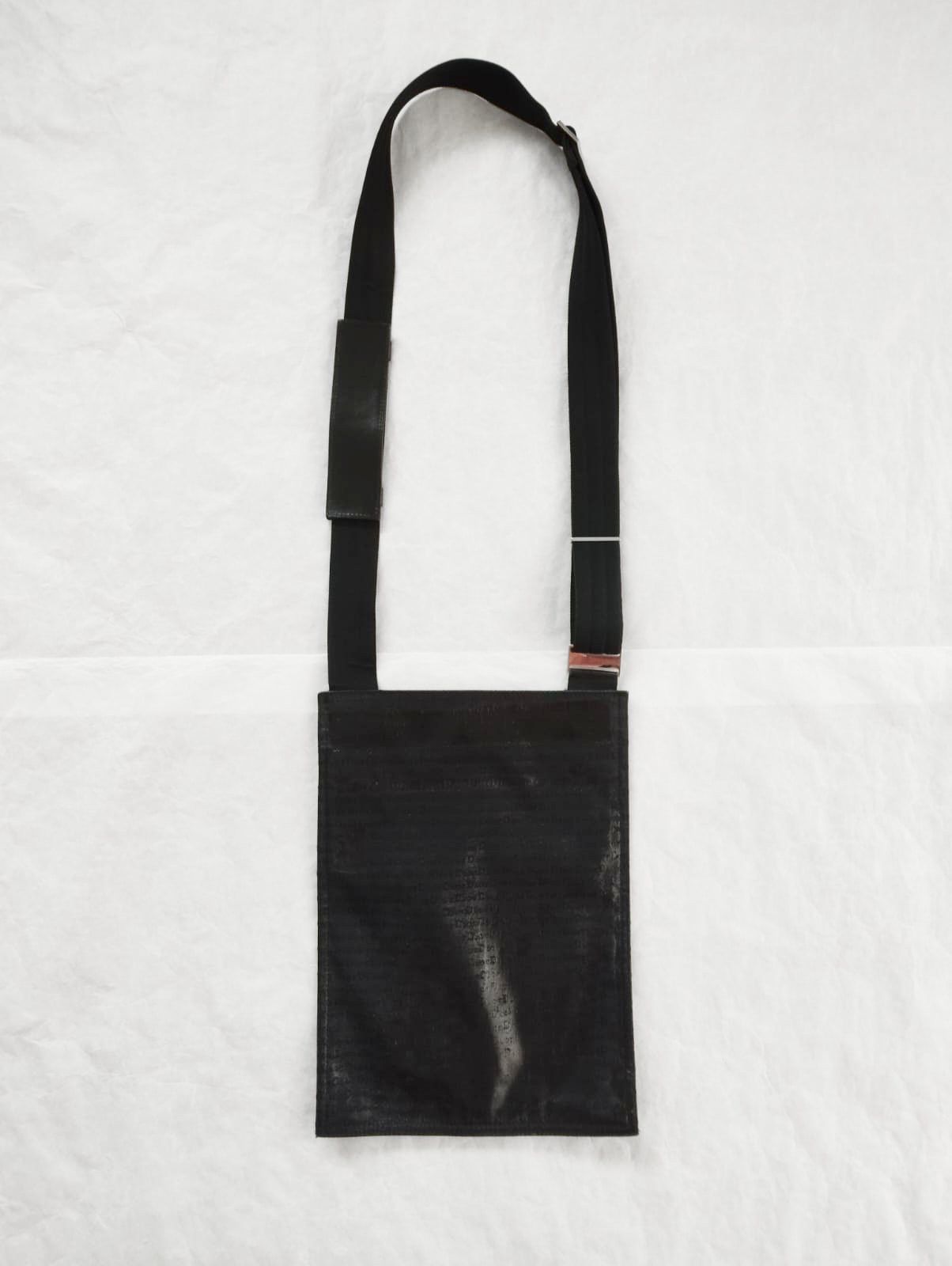 Dior × Hedi Slimane Dior Homme FW03 "Luster" Waxed Monogram Canvas Crossbody Bag Size ONE SIZE - 2 Thumbnail