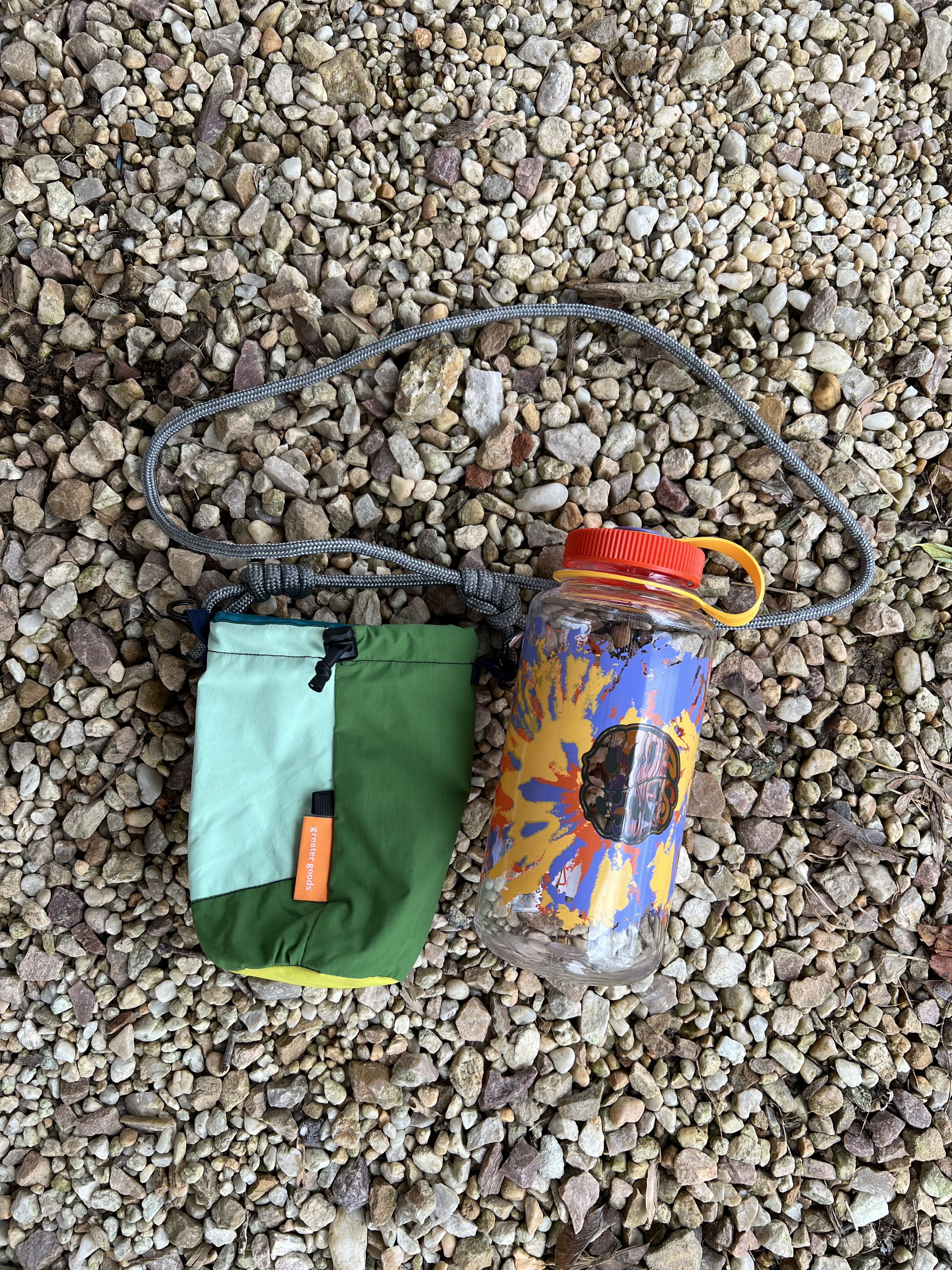 Other Greater Goods Offcuts Bottle Bag Gorpcore upcycle sling Size ONE SIZE - 3 Thumbnail