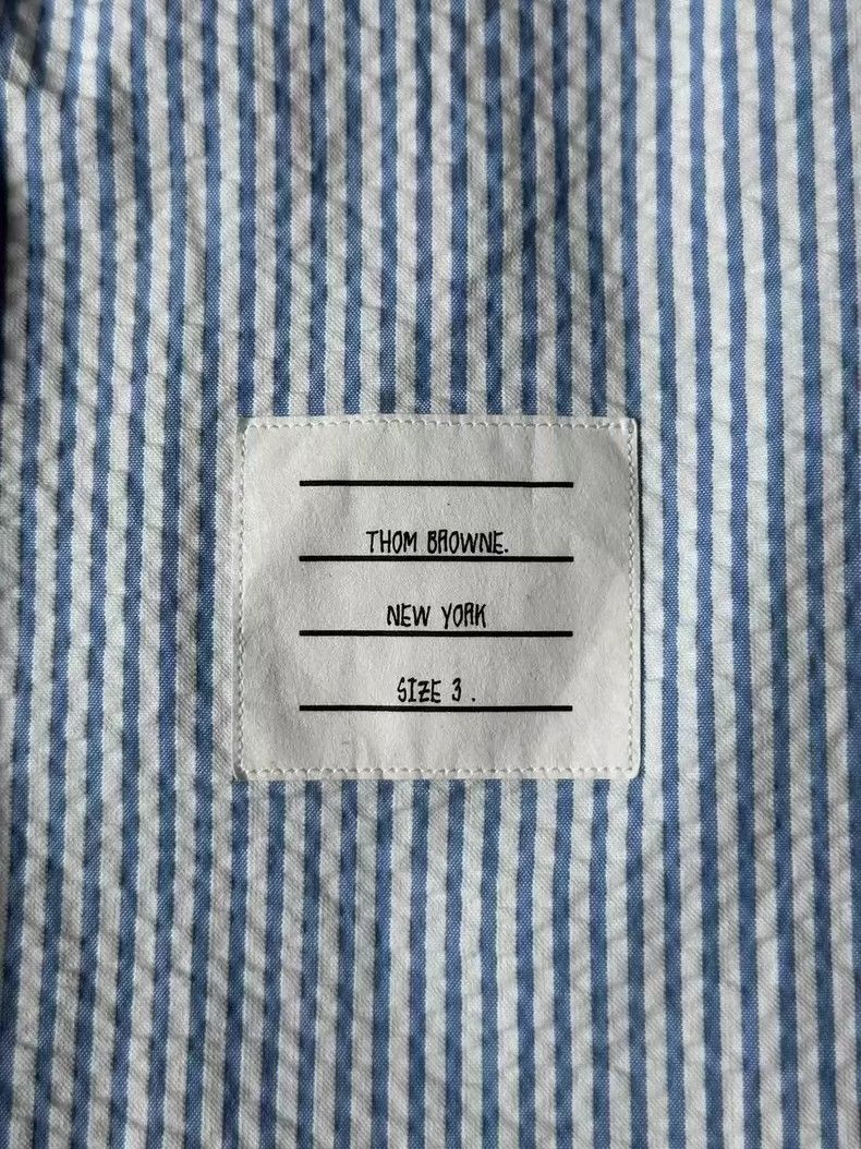 Thom Browne Thom Browne Puff sleeve double-sleeved shirt 2505-Nextarrow Size US L / EU 52-54 / 3 - 4 Thumbnail